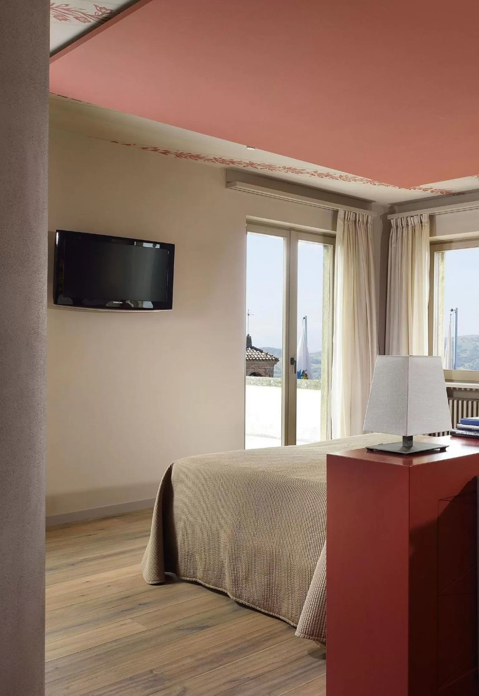 Bedroom, Bed in Titano Suites