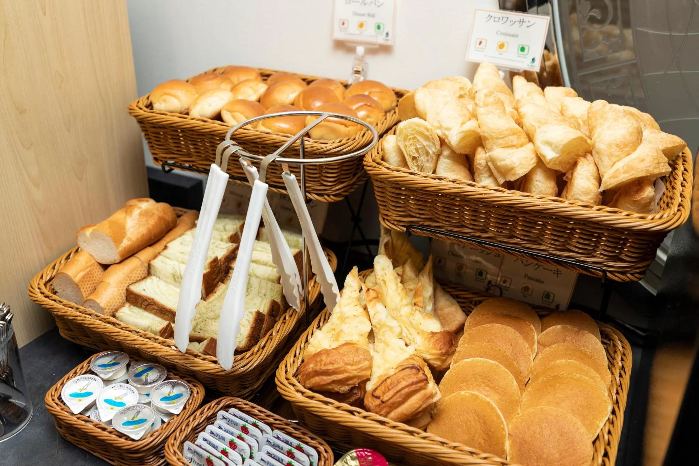 Buffet breakfast in SARASA HOTEL Dotonbori