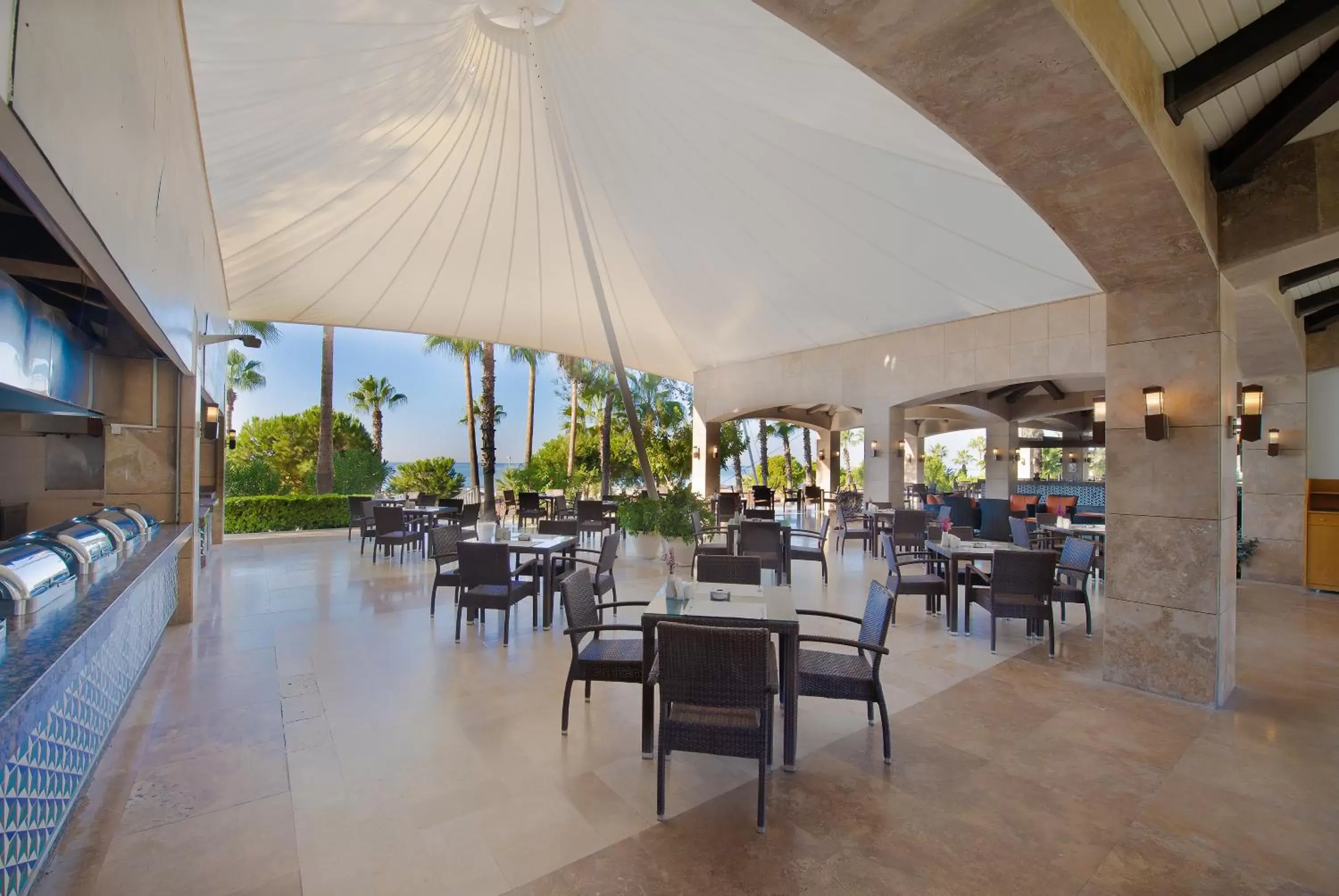 Patio, Restaurant/Places to Eat in Sentido Kamelya Selin Luxury Resort & SPA - Ultra All Inclusive