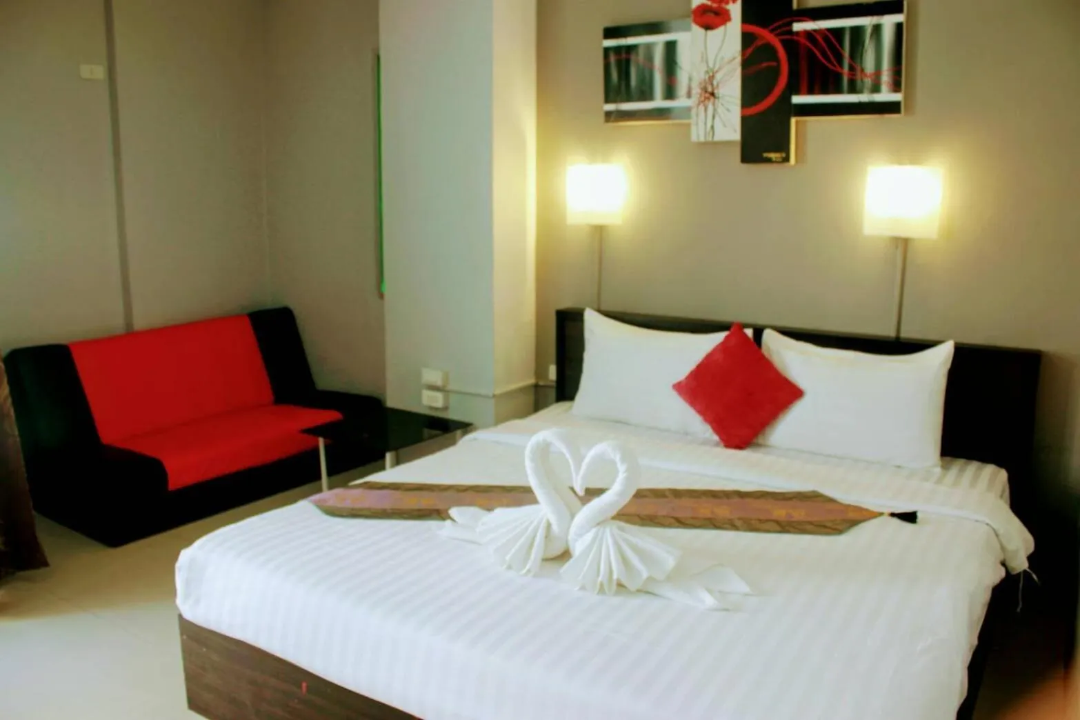 Bed in Holiday Home Patong