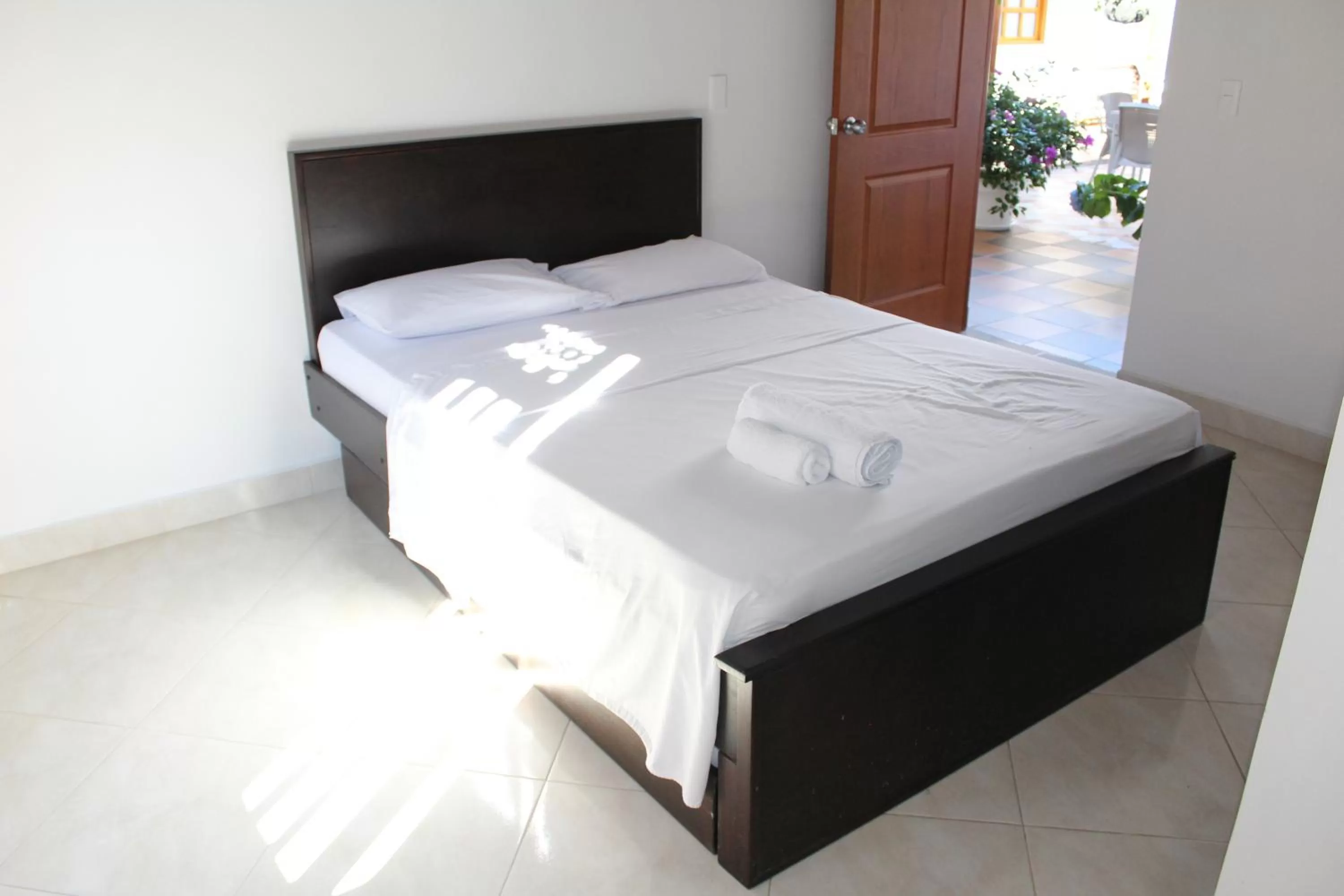 Bed in Hotel La Ceiba
