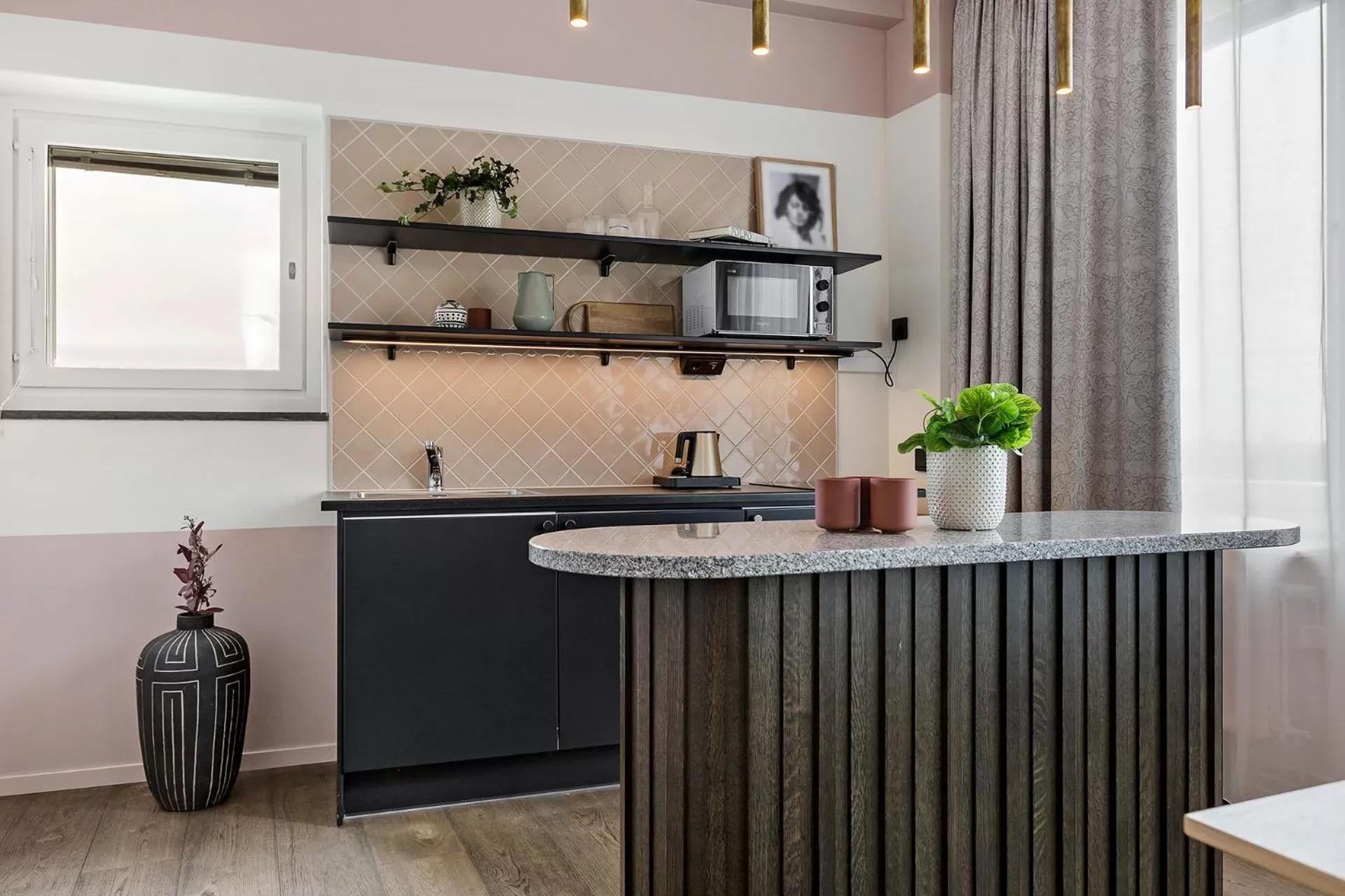 Kitchen or kitchenette in Hotel Giò; BW Signature Collection