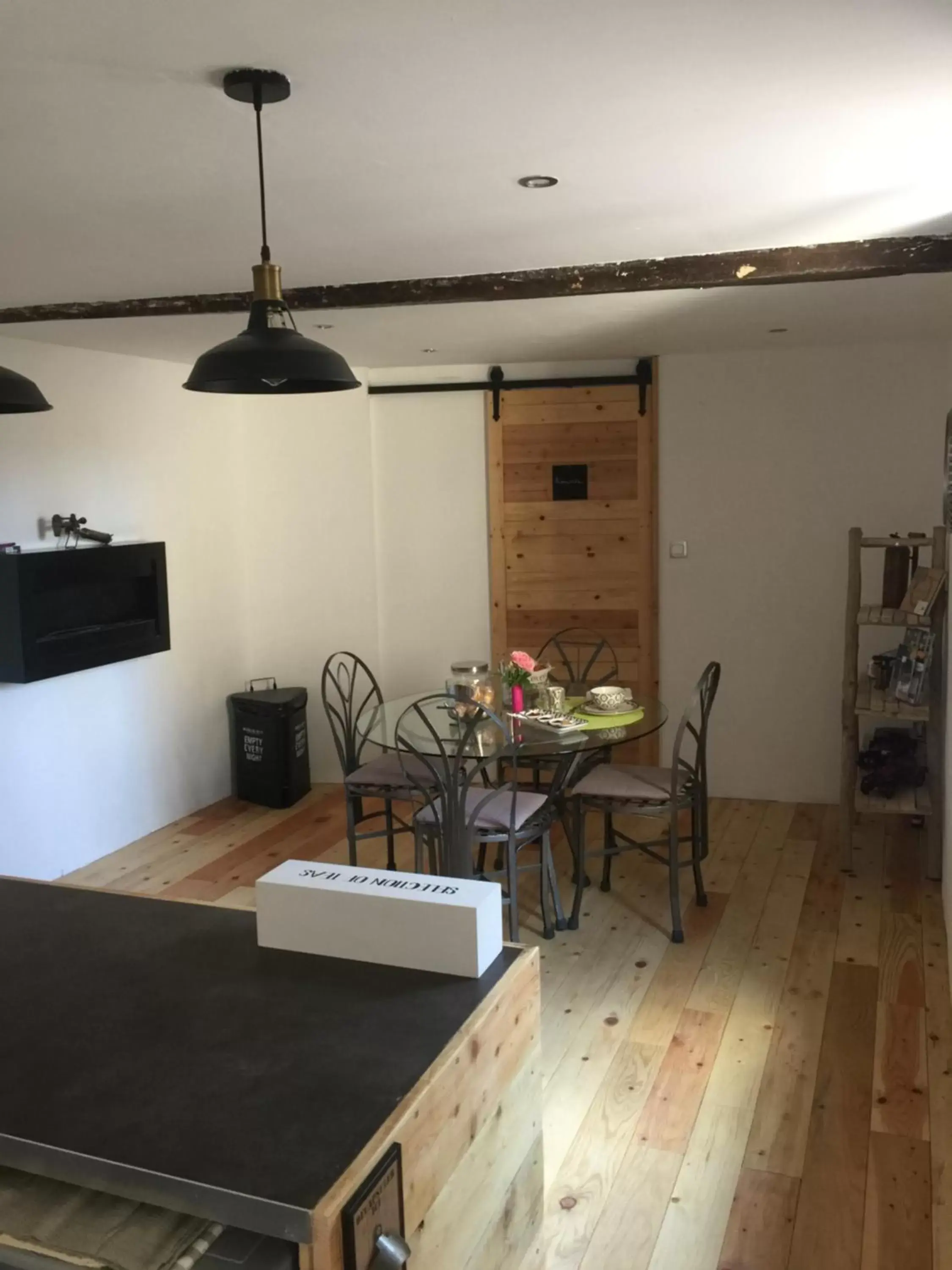 Dining Area in Chambres d’hôtes La Voûte