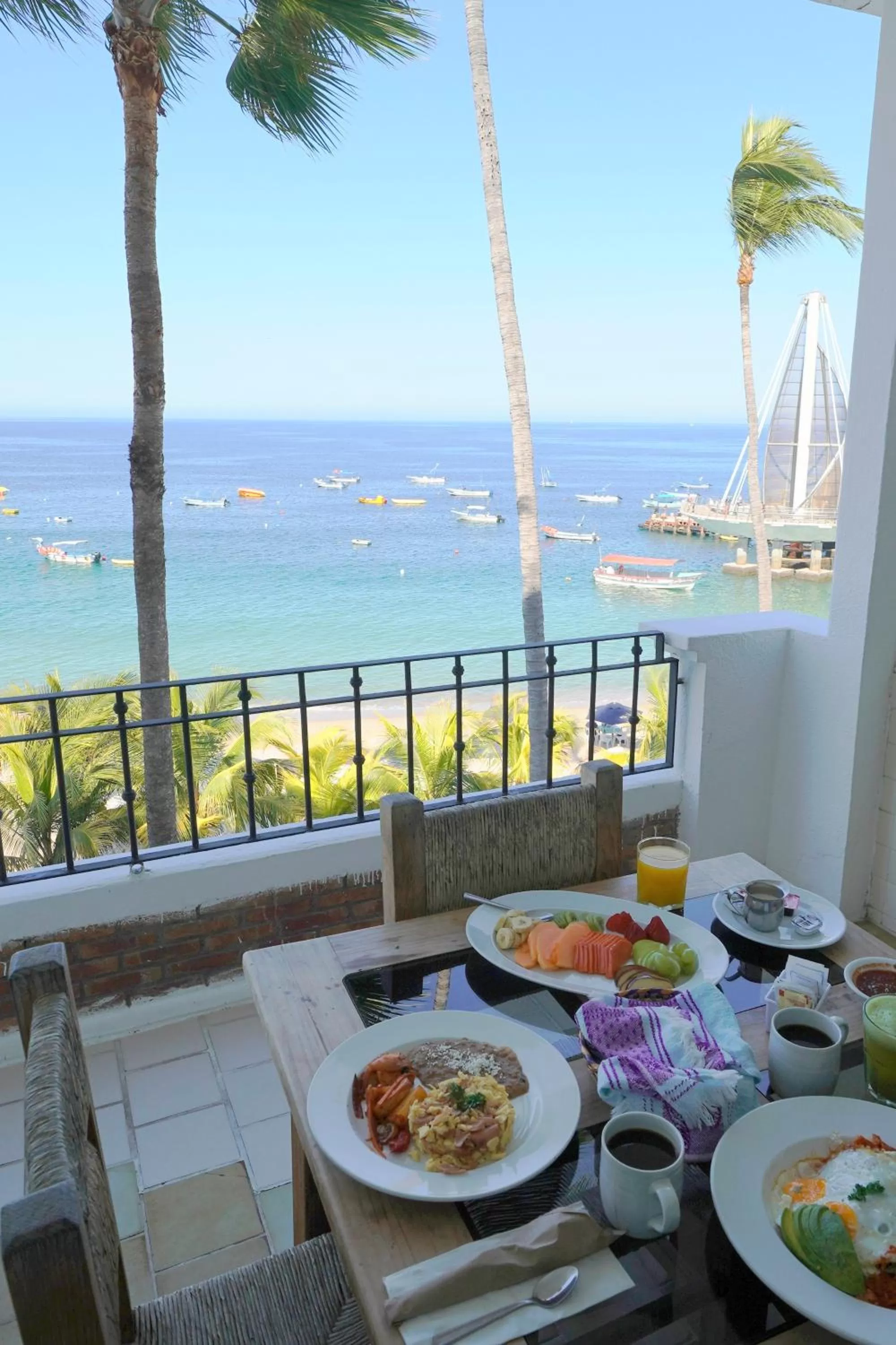 Sea view in Emperador Vallarta Beachfront Hotel and Suites