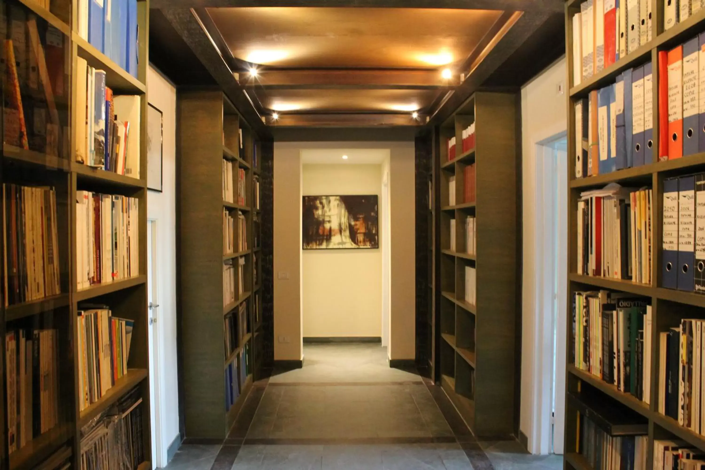 Library in Villa Abbamer