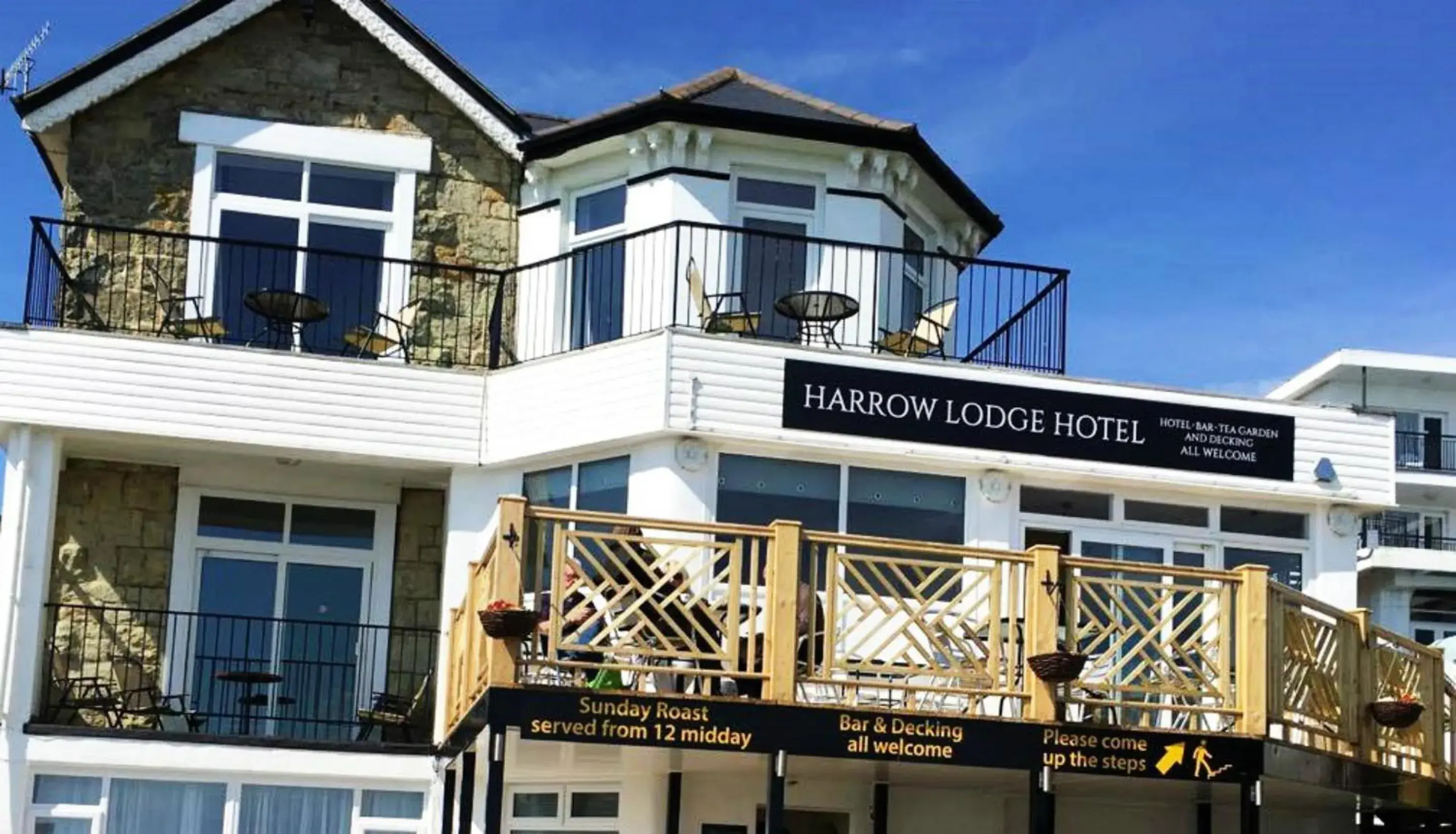 Balcony/Terrace, Property Building in Harrow Lodge Hotel