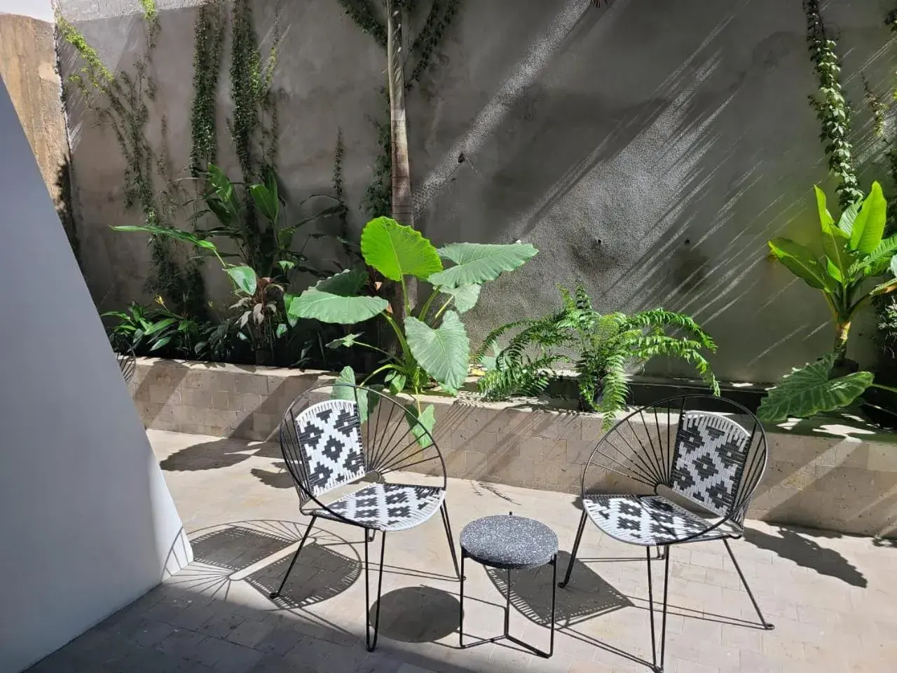 Patio in Ximena Hotel Boutique