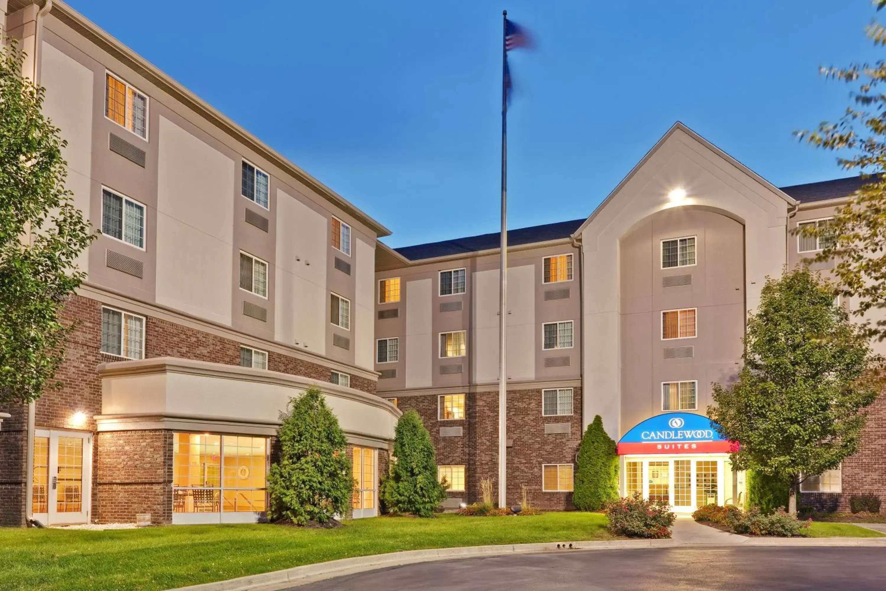 Property Building in Candlewood Suites Indianapolis Northeast, an IHG Hotel