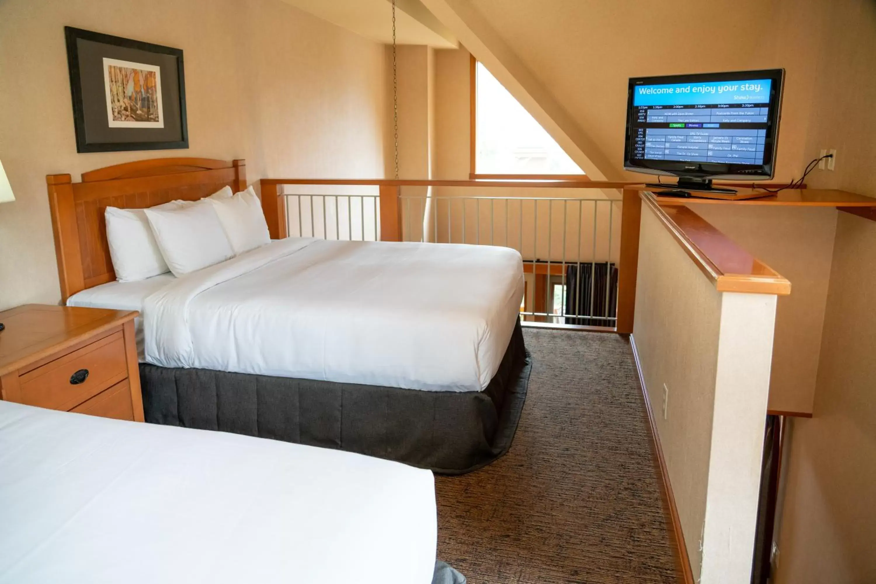 Bed in The Hidden Ridge Resort