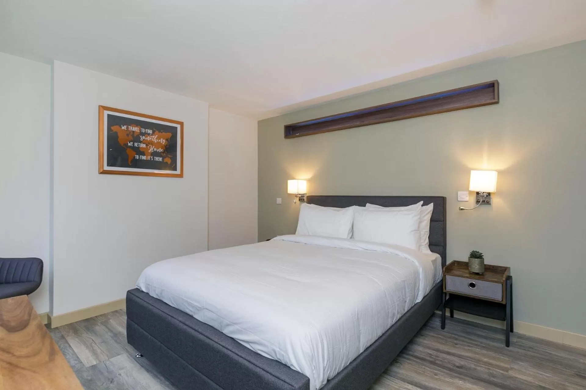 Bed in Number 11 by the Warren Collection