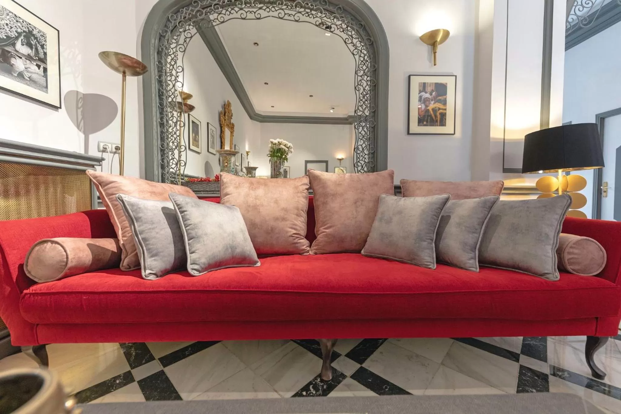 Living room in Hotel Sevilla