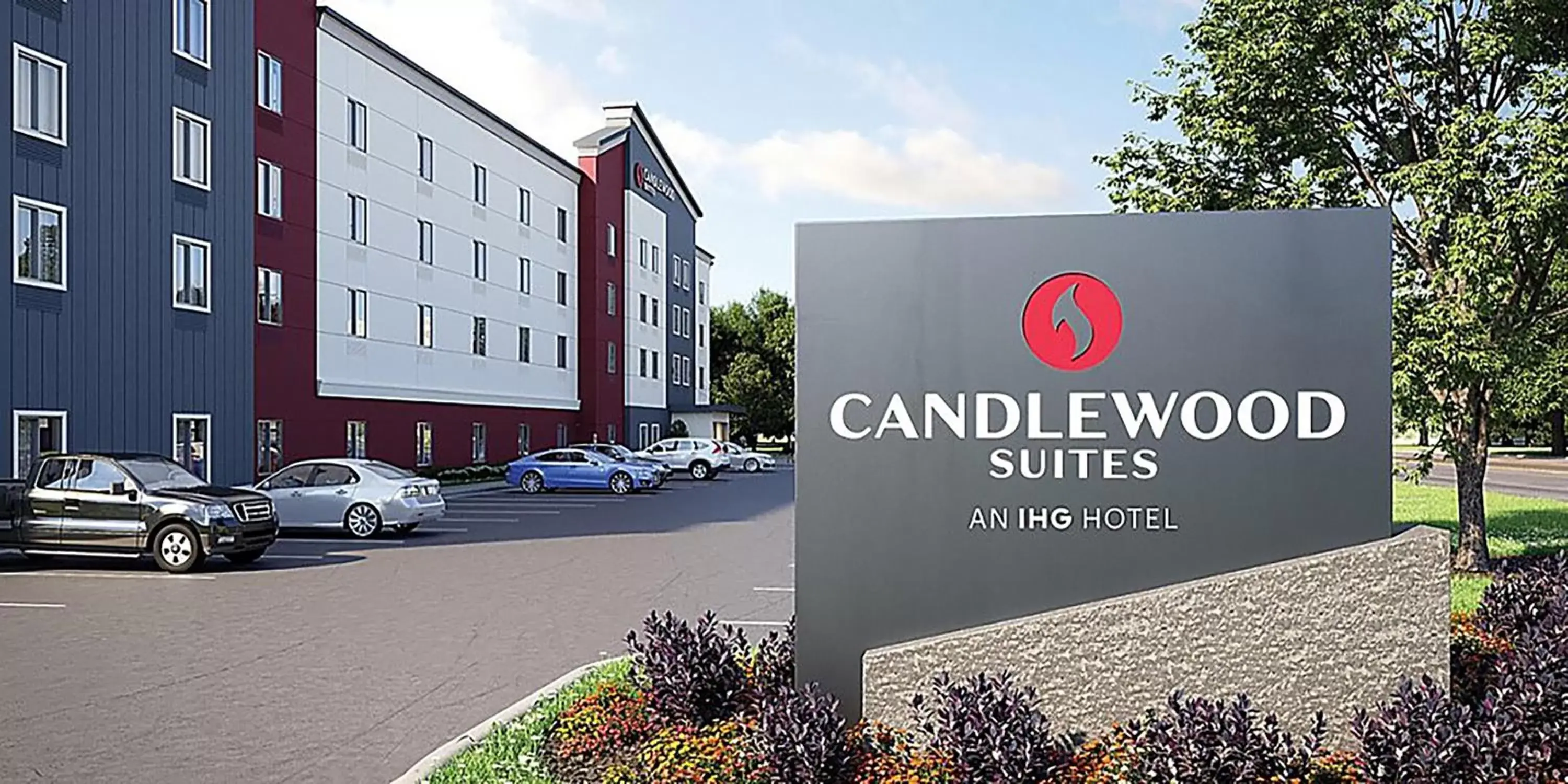 Property building in Candlewood Suites - San Antonio - Schertz, an IHG Hotel