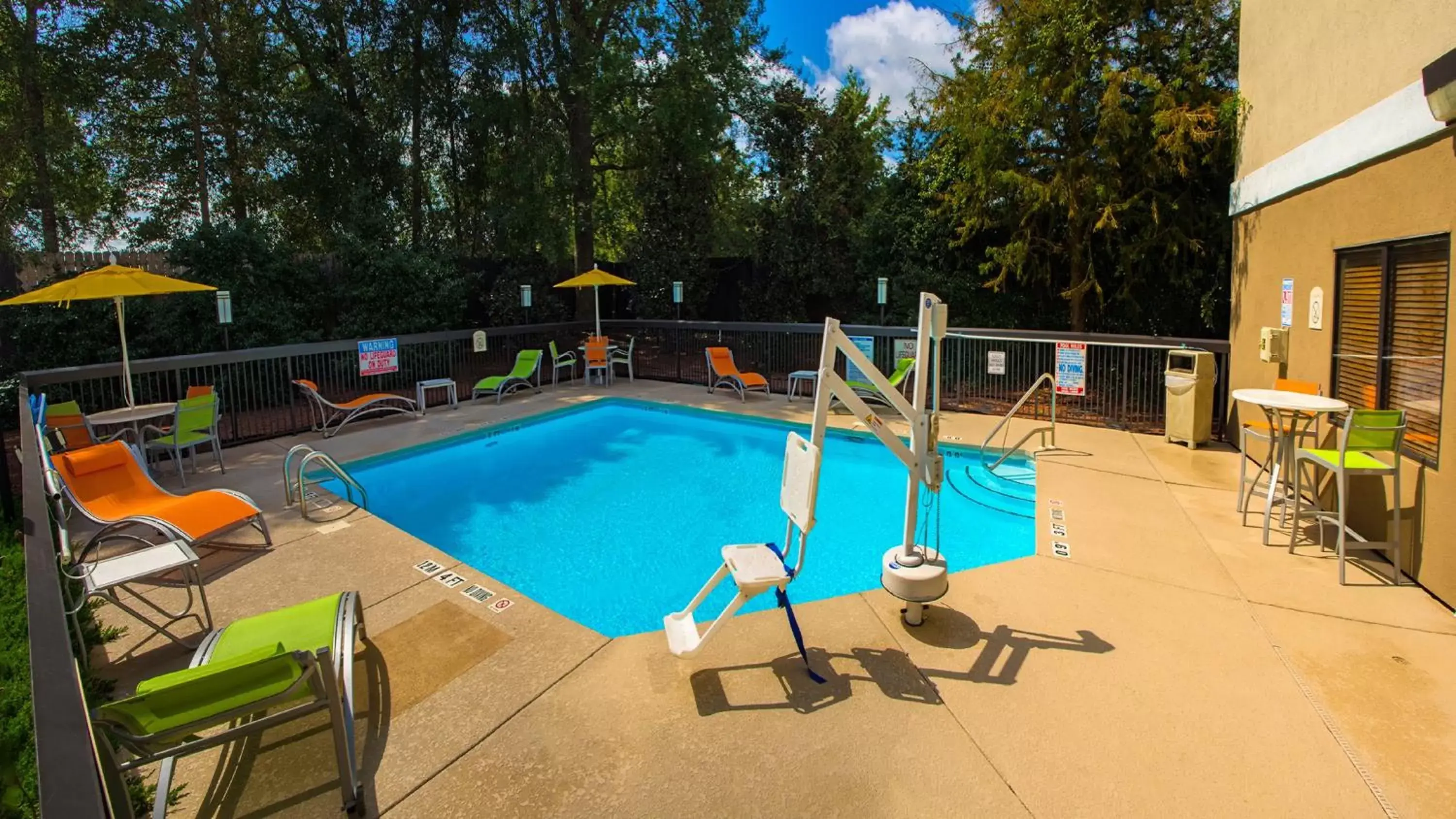 Swimming Pool in Holiday Inn Express Hotel & Suites Kinston, an IHG Hotel