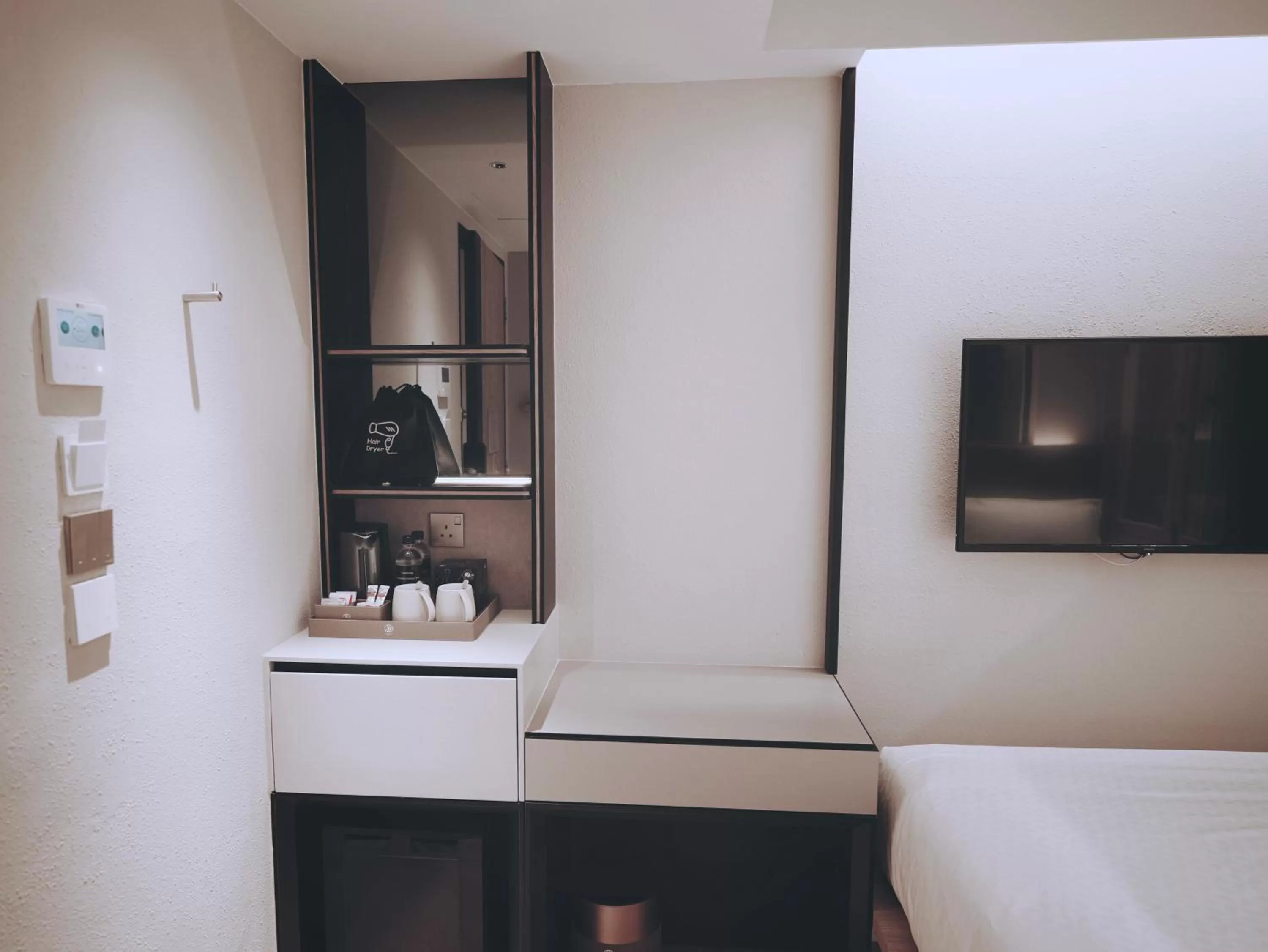 Coffee/tea facilities, Bed in Hotel 1900 Chinatown