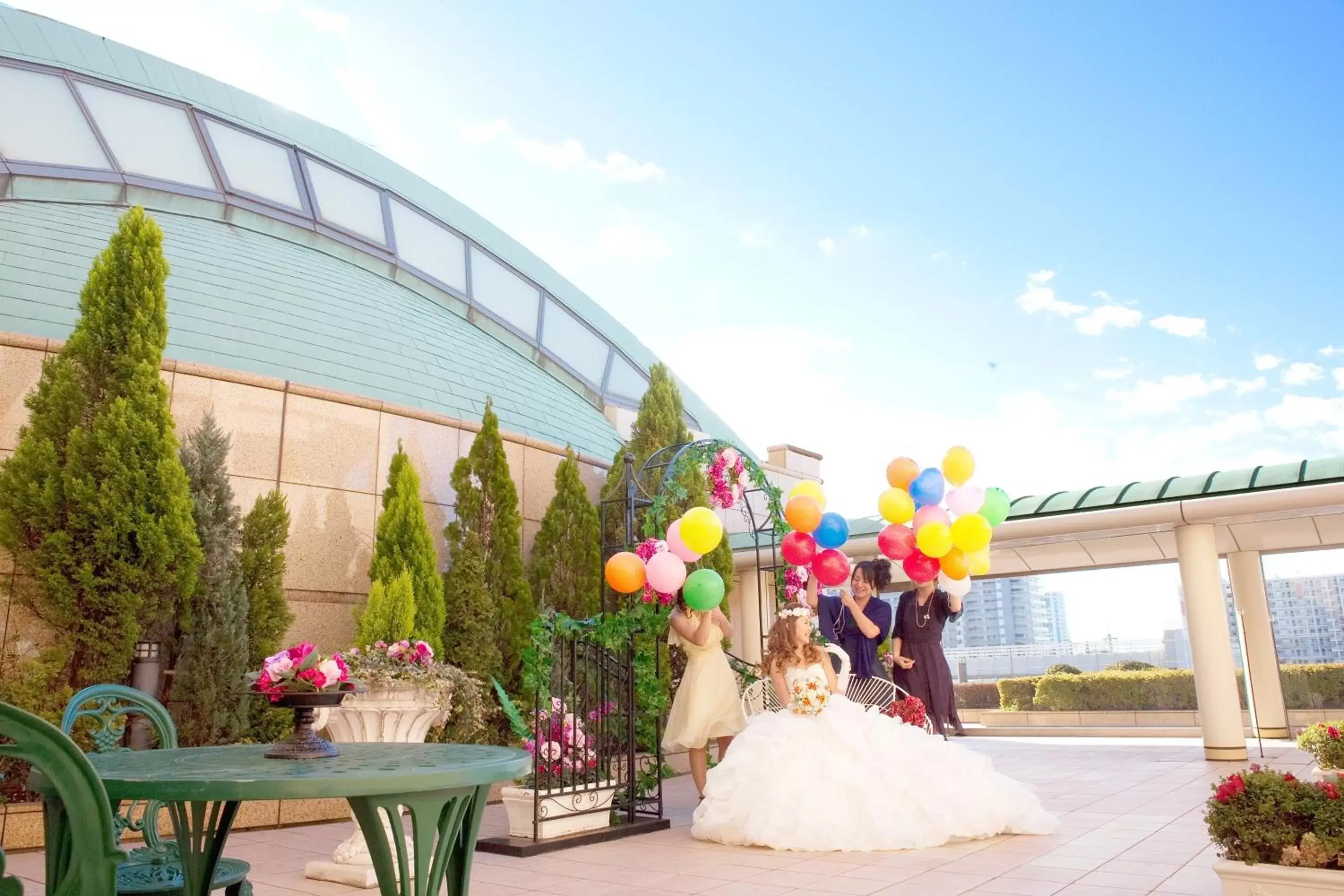 Garden in Hotel Port Plaza Chiba