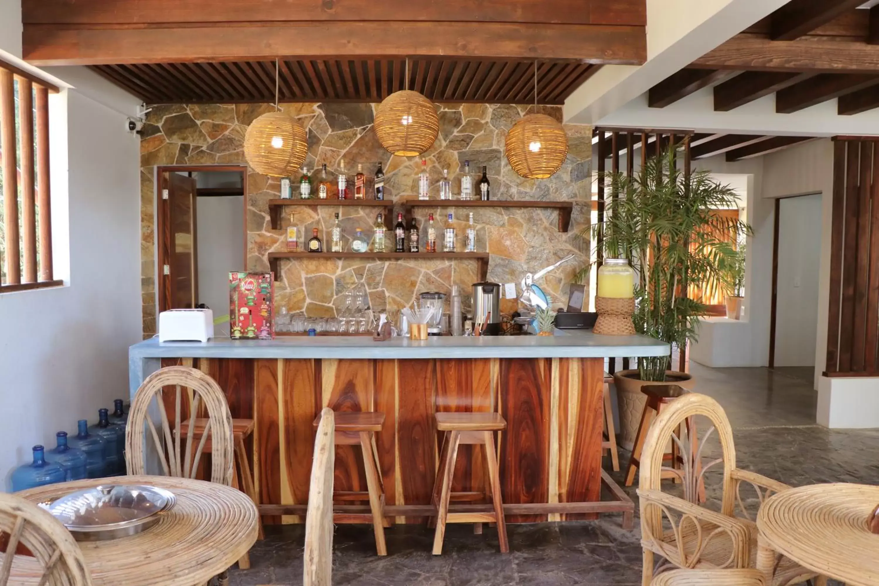 Lounge or bar, Lounge/Bar in Punta Zicatela Hotel