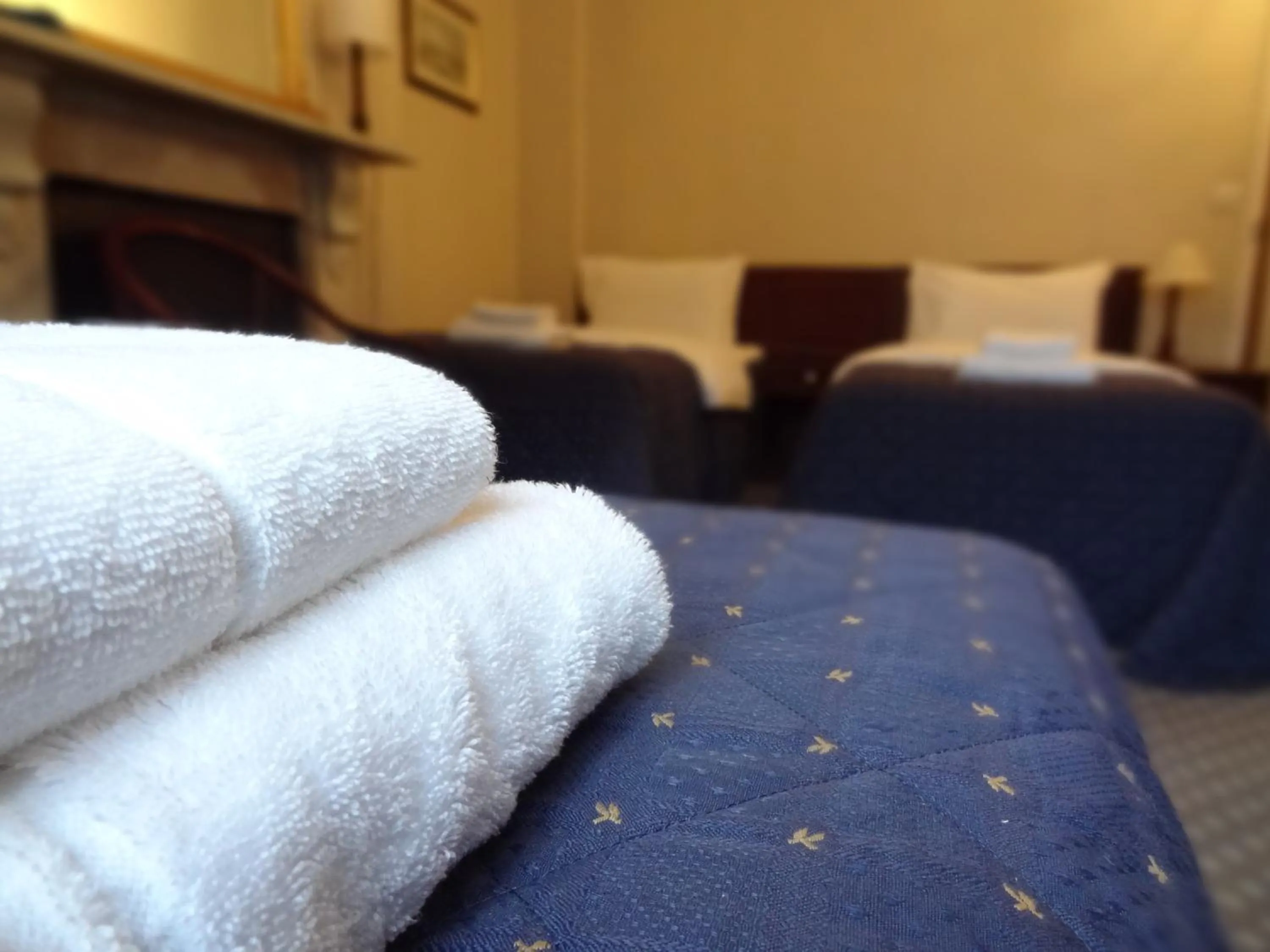 Bed in Regency House Hotel