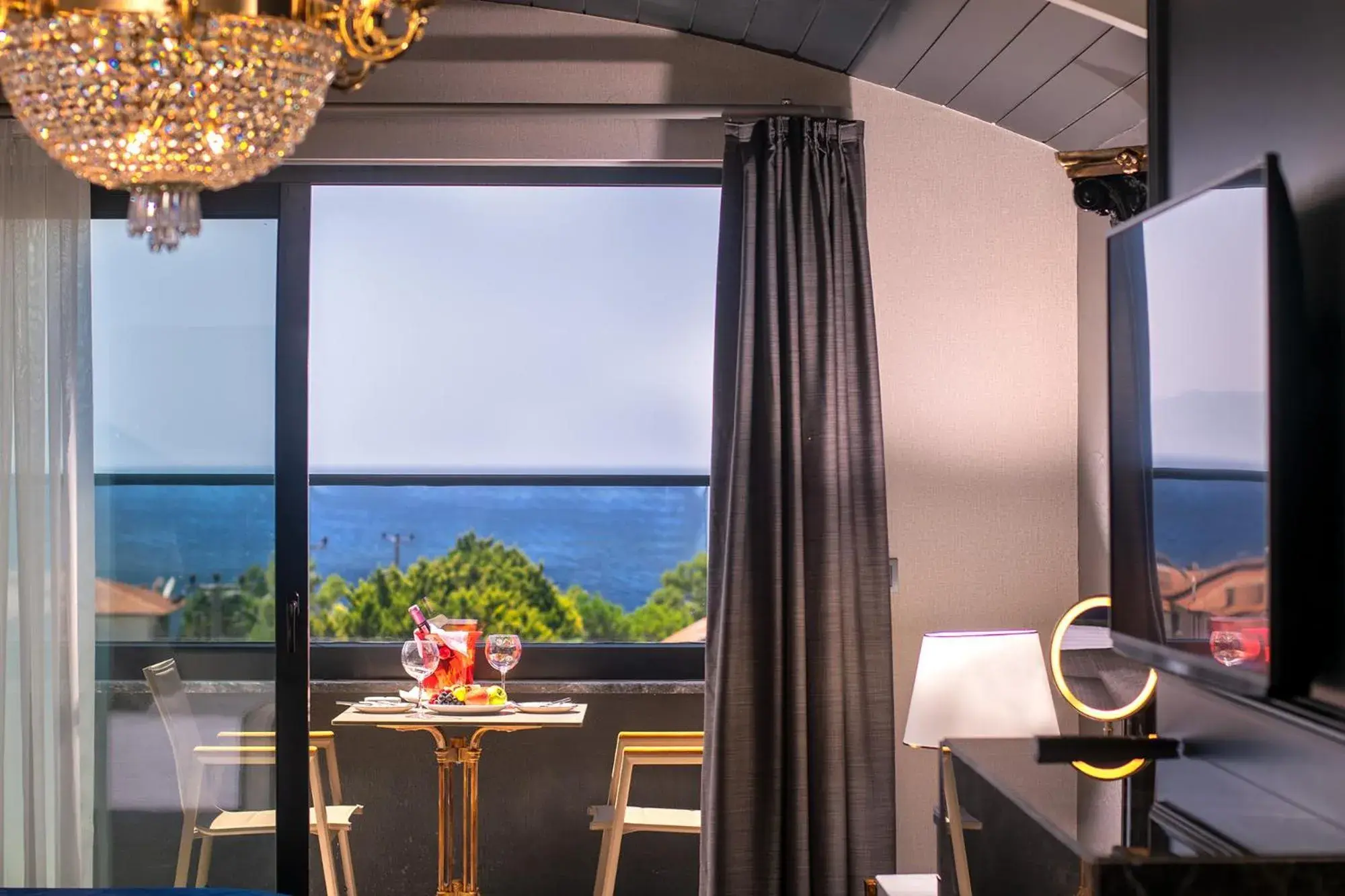 Balcony/Terrace, Sea View in TNR BOUTIQUE HOTEL SPA