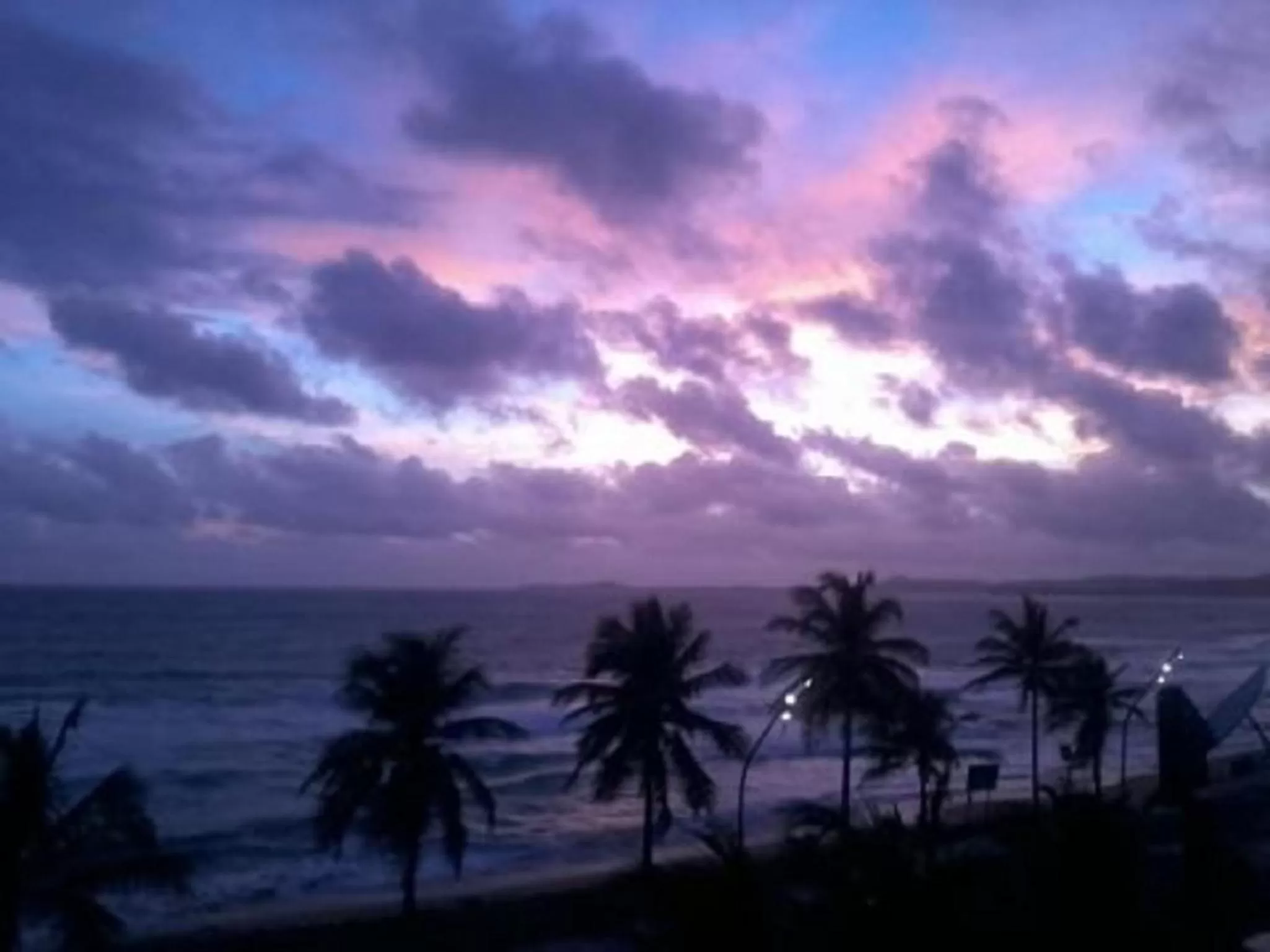 Sunset in Luquillo Sunrise Beach Inn