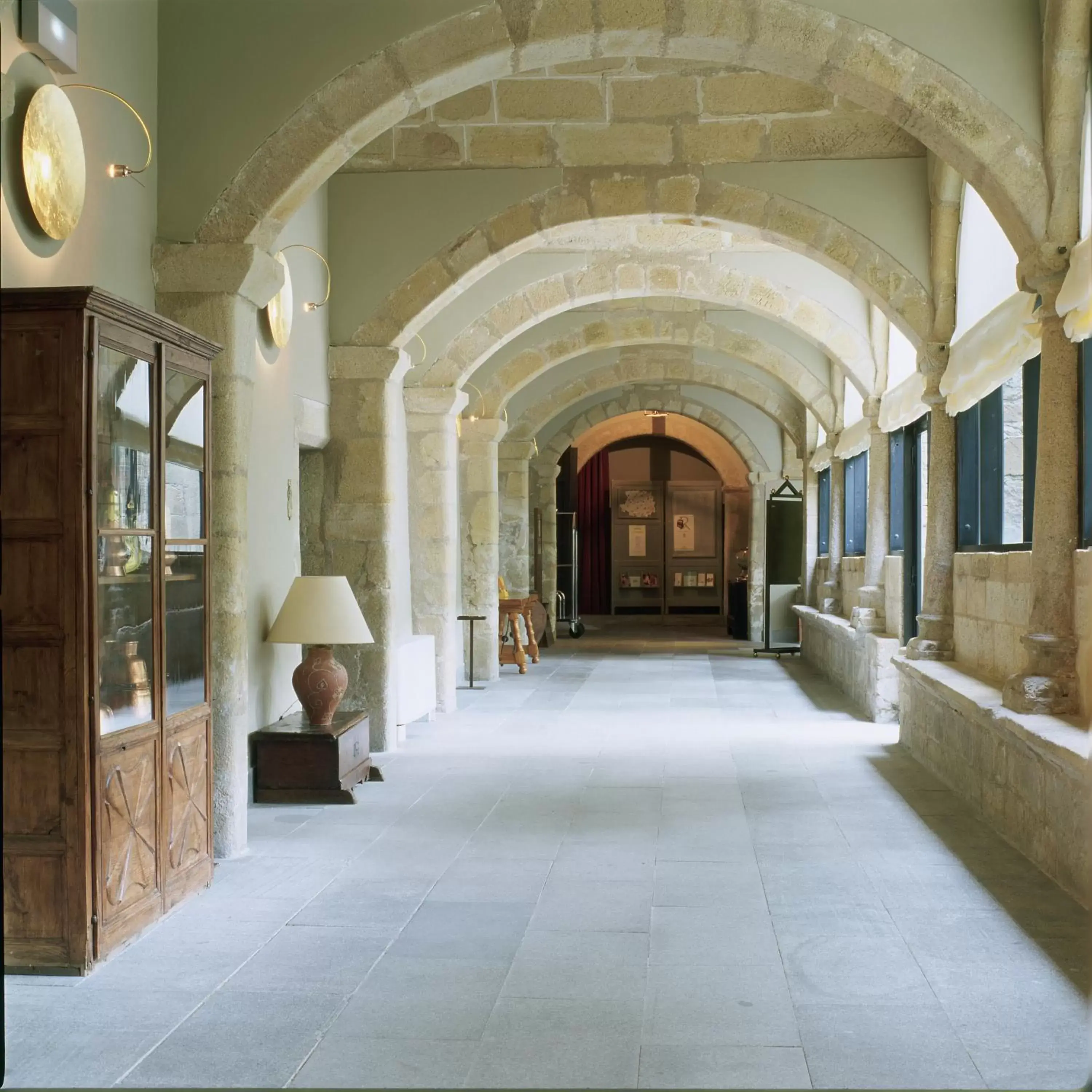 Lobby or reception in Parador de Trujillo