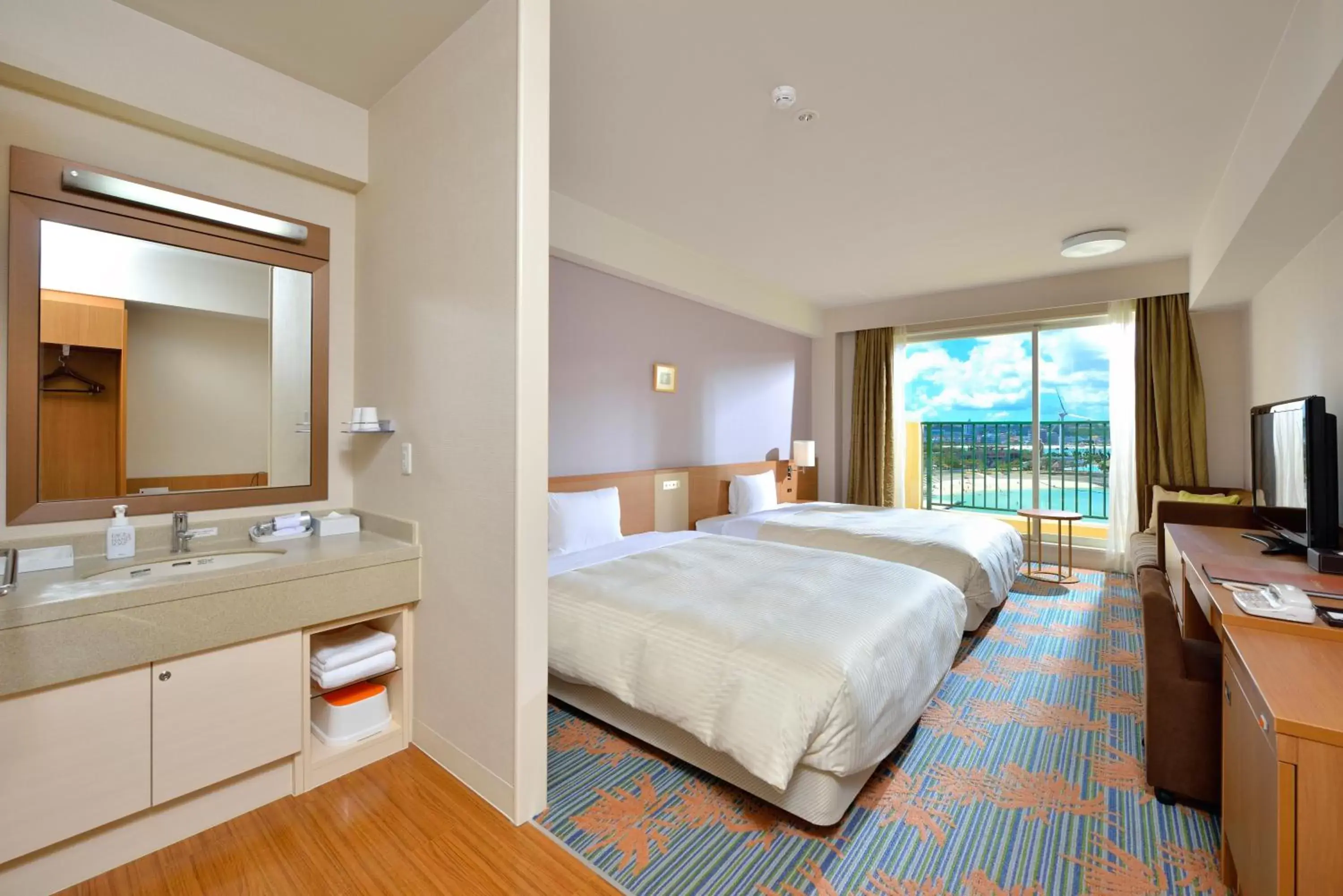 Photo of the whole room in Vessel Hotel Campana Okinawa