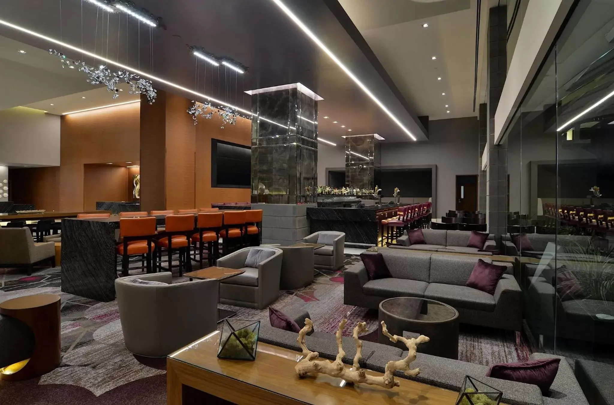 Lounge or bar, Restaurant/Places to Eat in Loews Hollywood Hotel