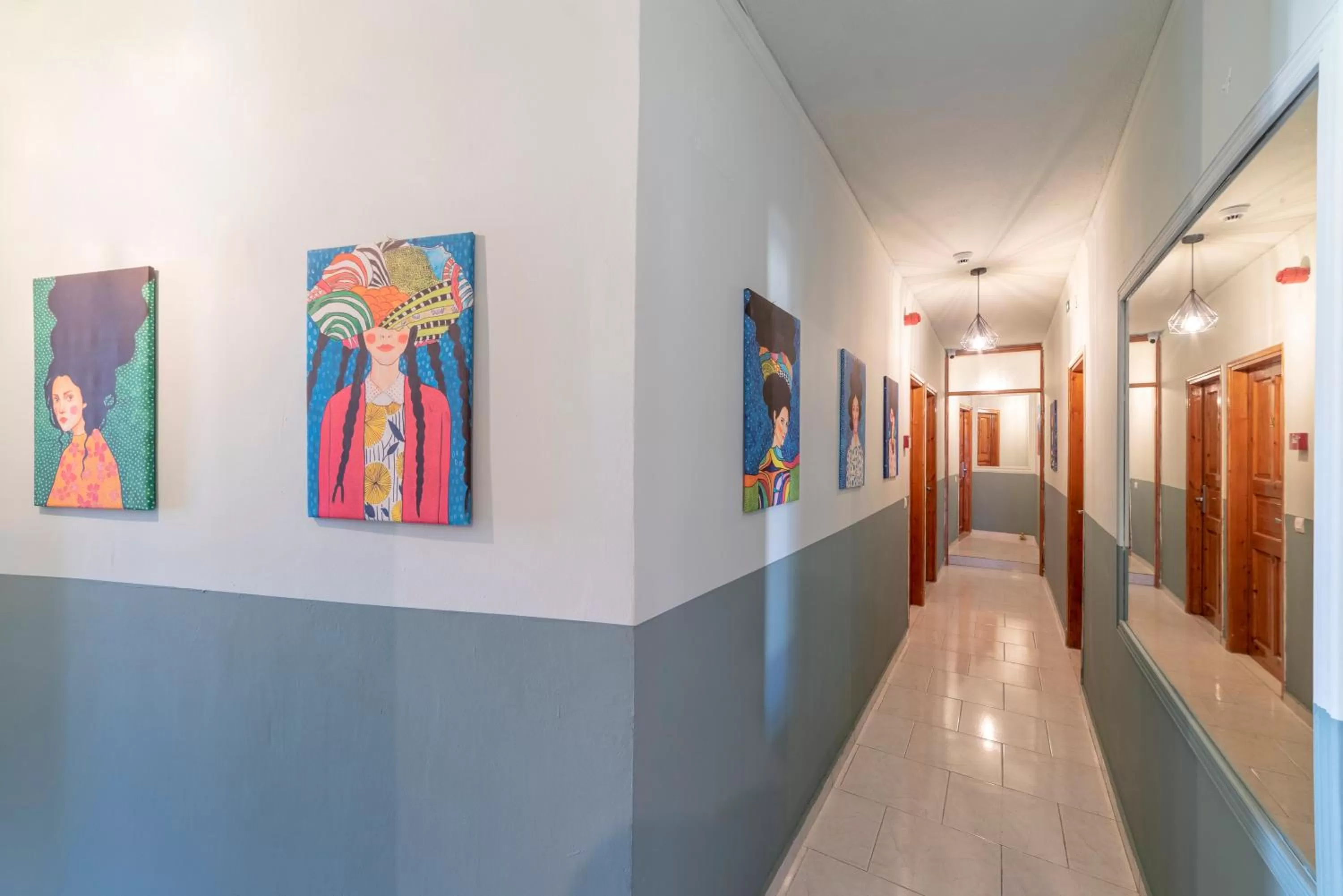 Decorative detail in Faros Rooms