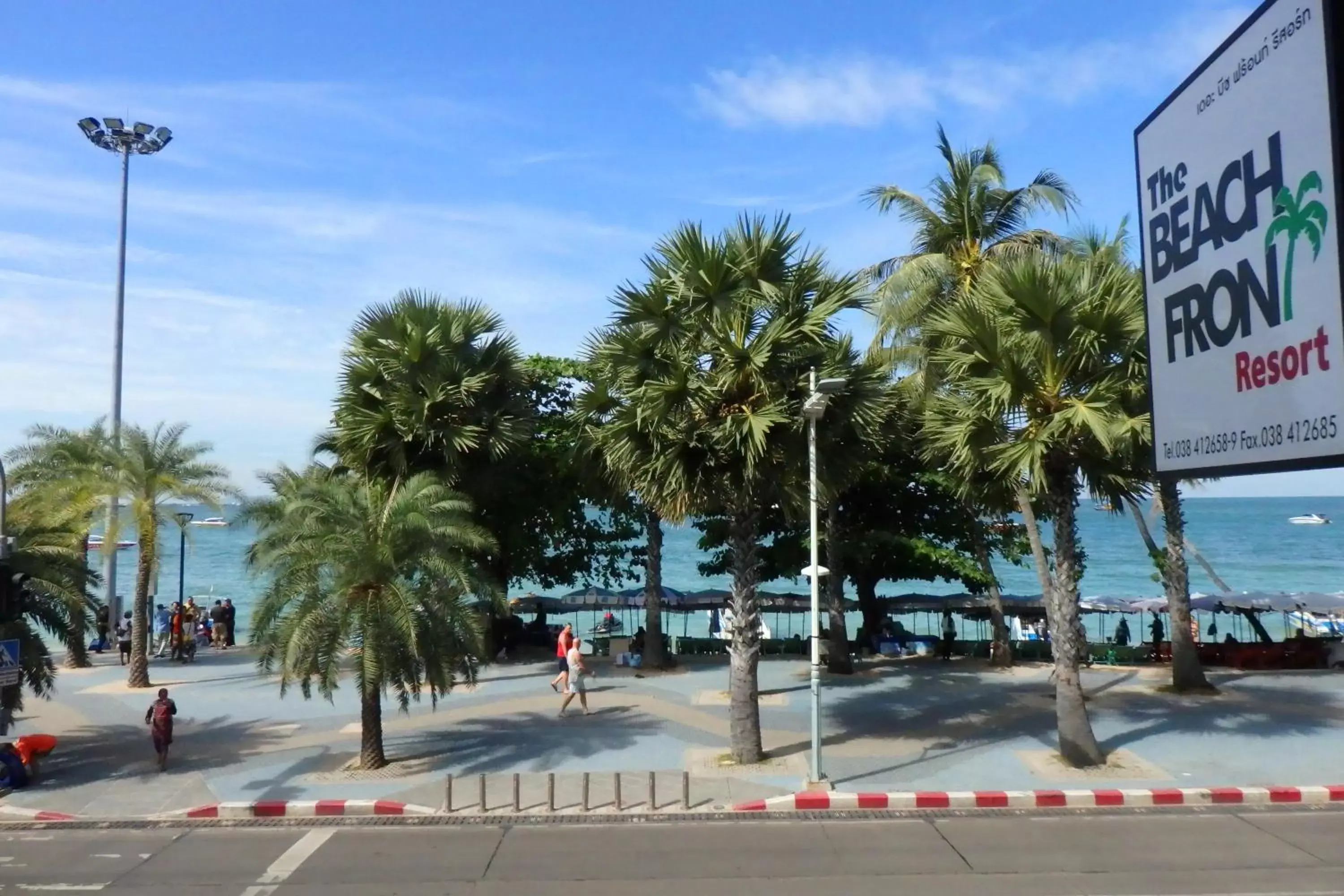 Beach in The Beach Front Resort, Pattaya