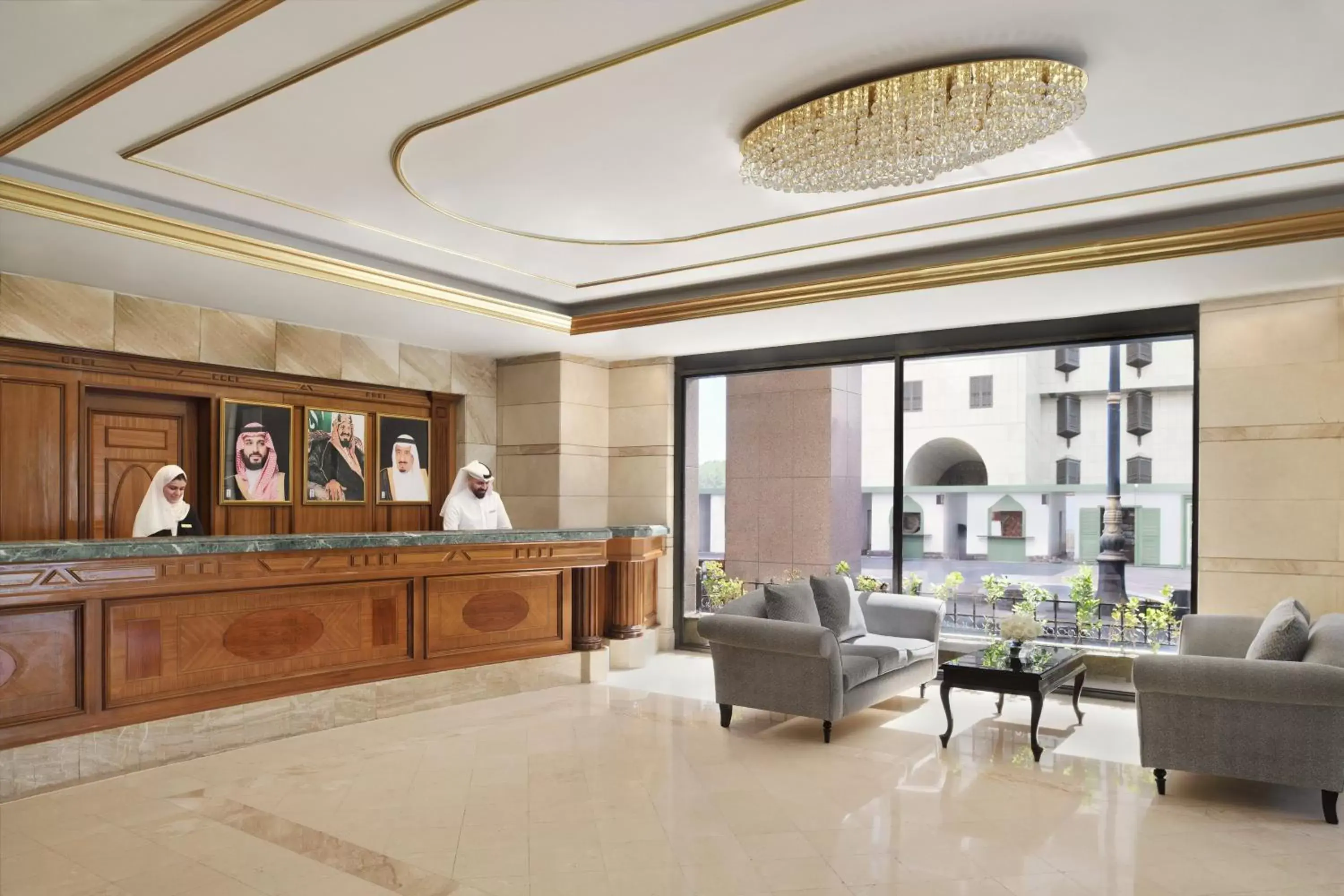 Property building, Lobby/Reception in Dar Al Hijra InterContinental