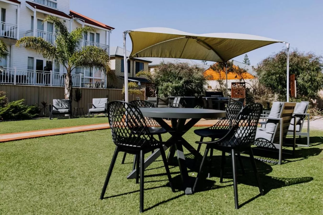 BBQ facilities in The Jetty Resort