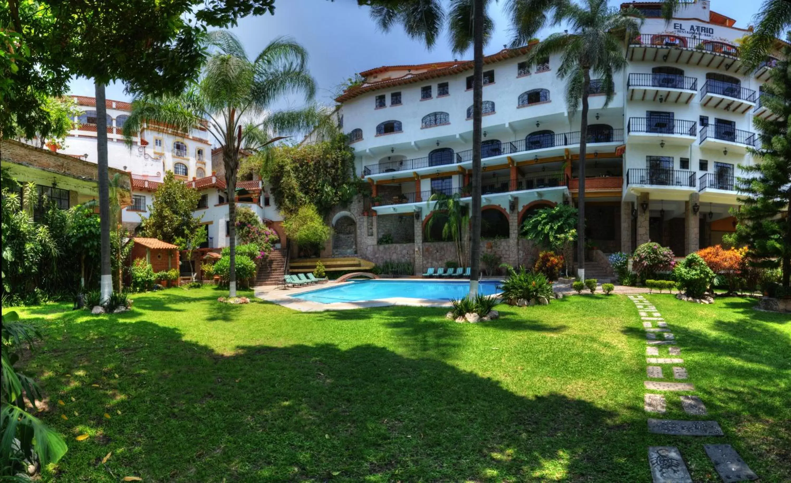 Garden, Property Building in Hotel Posada San Javier