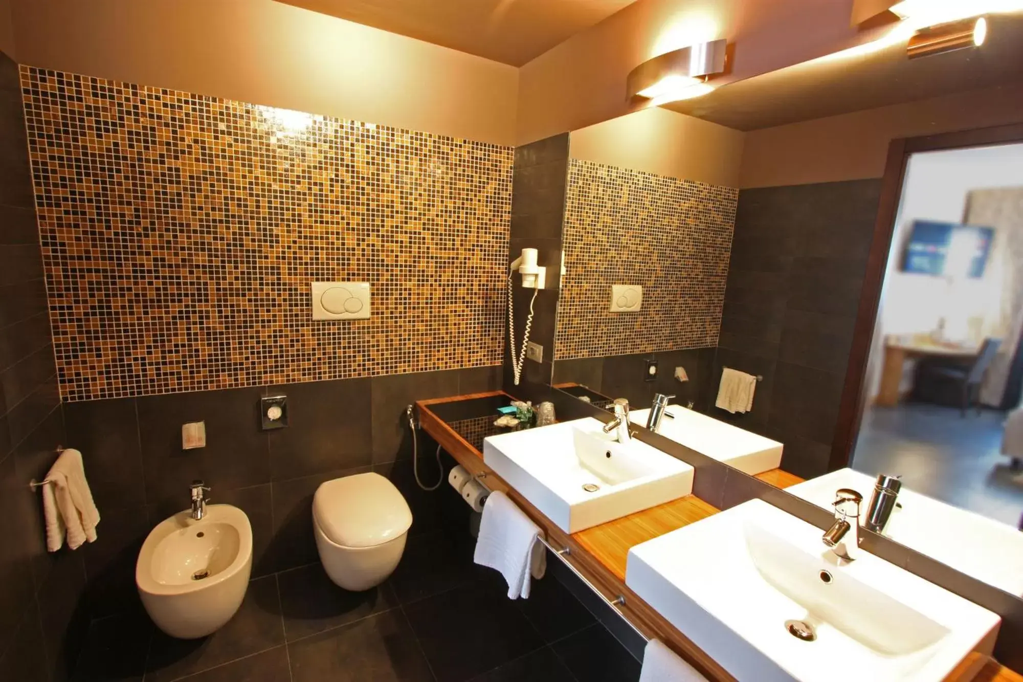 Bathroom in Hotel Europa Belluno