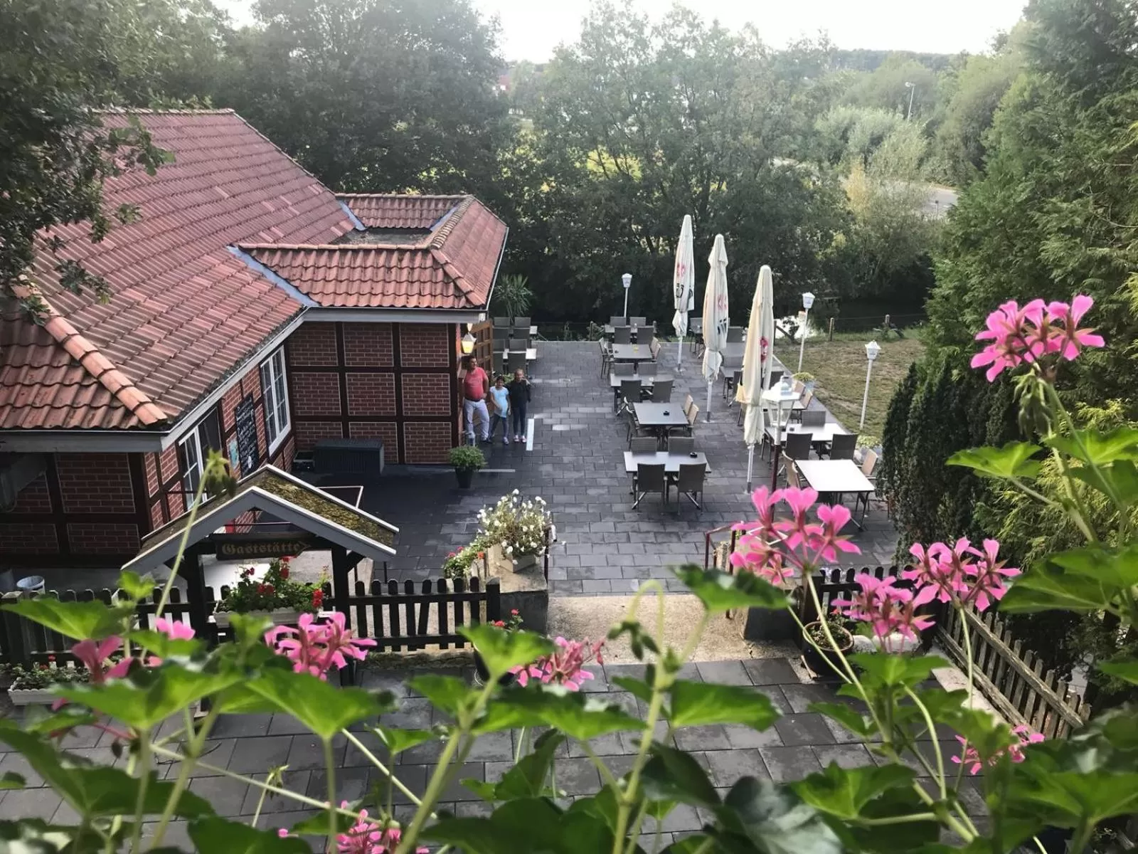 Restaurant/places to eat in Hotel Zum Böhmegrund