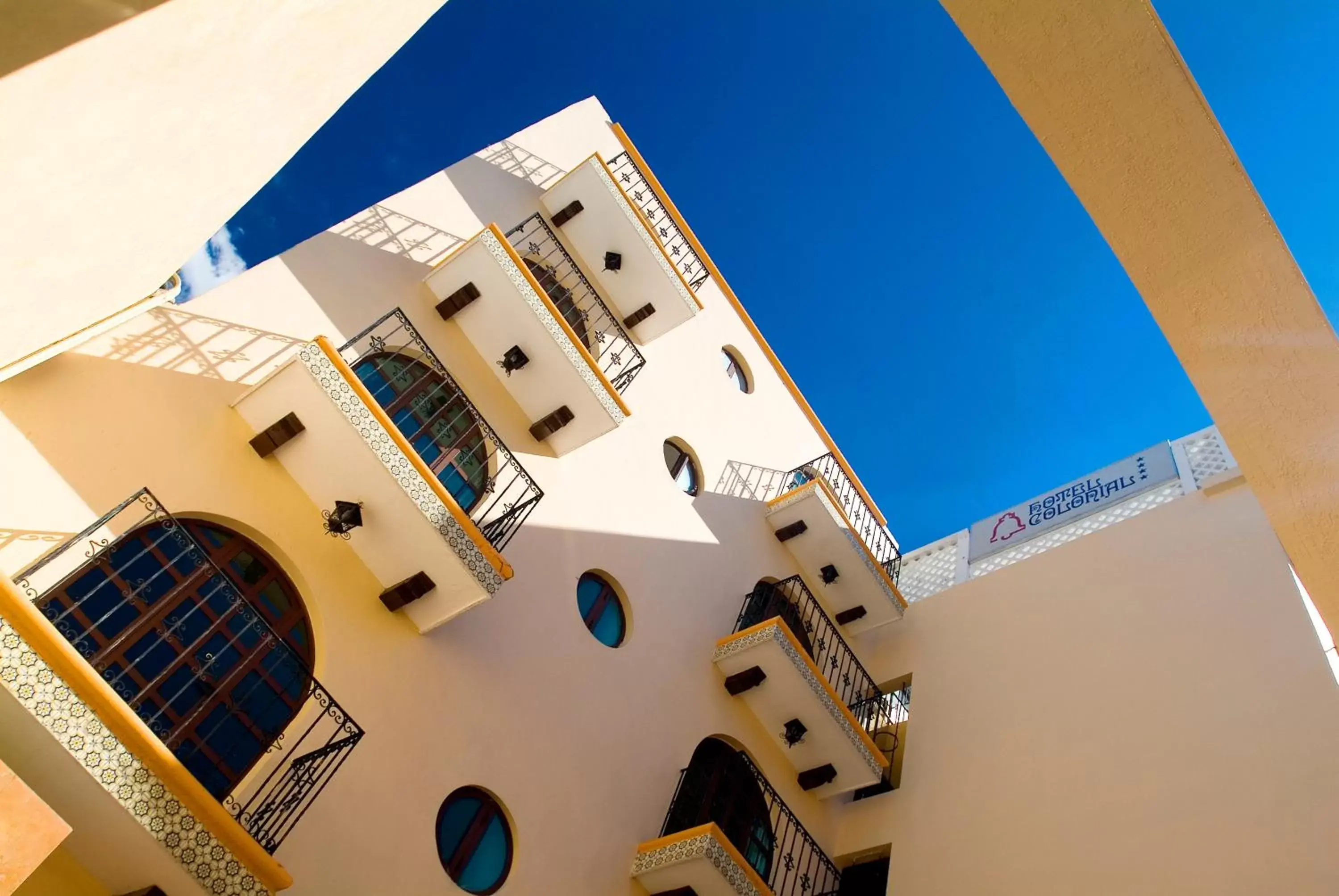 Property building in Hotel Colonial de Merida Property building in Hotel Colonial de Merida