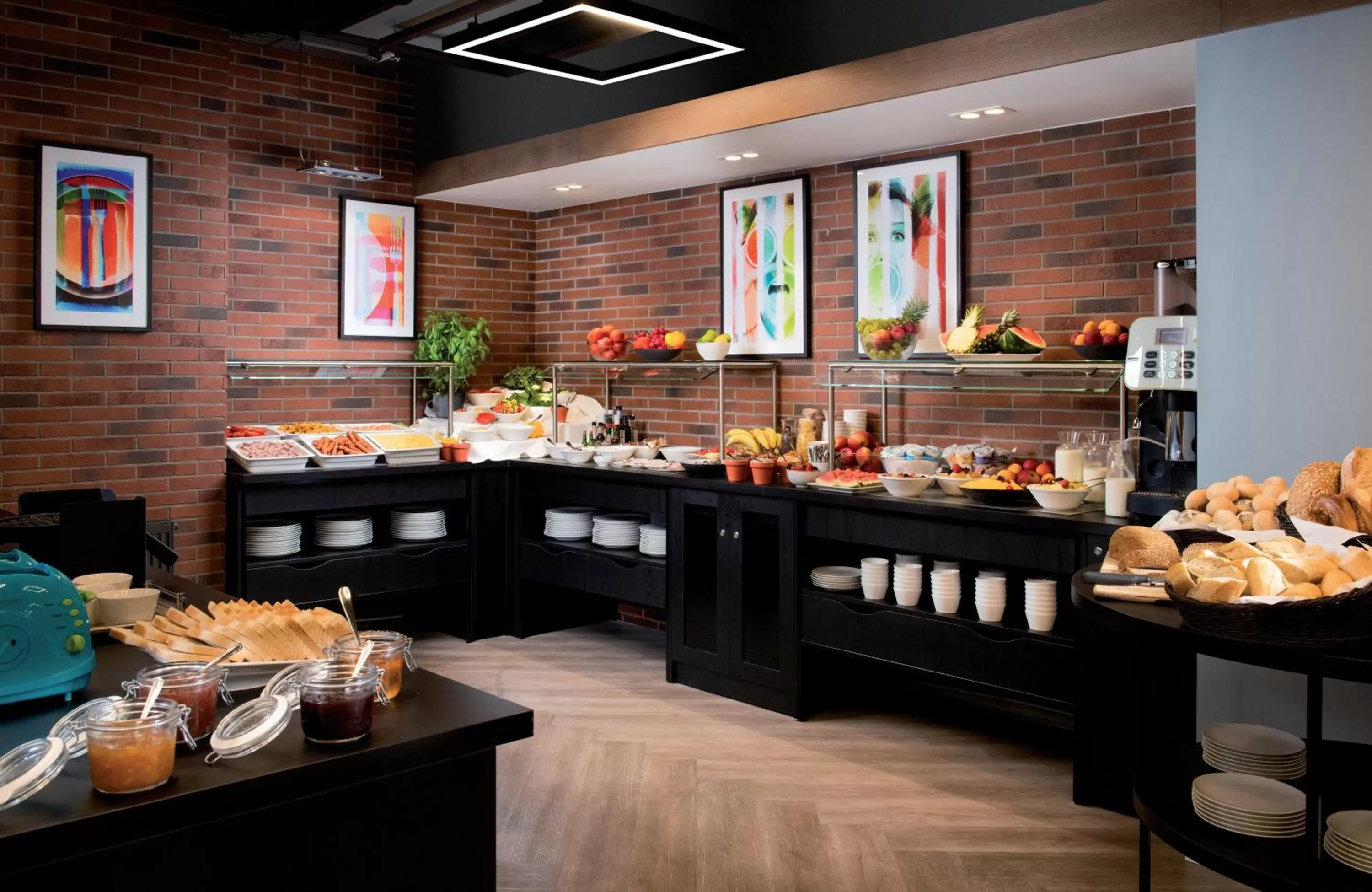Buffet breakfast in Leonardo Boutique Hotel Krakow Old Town