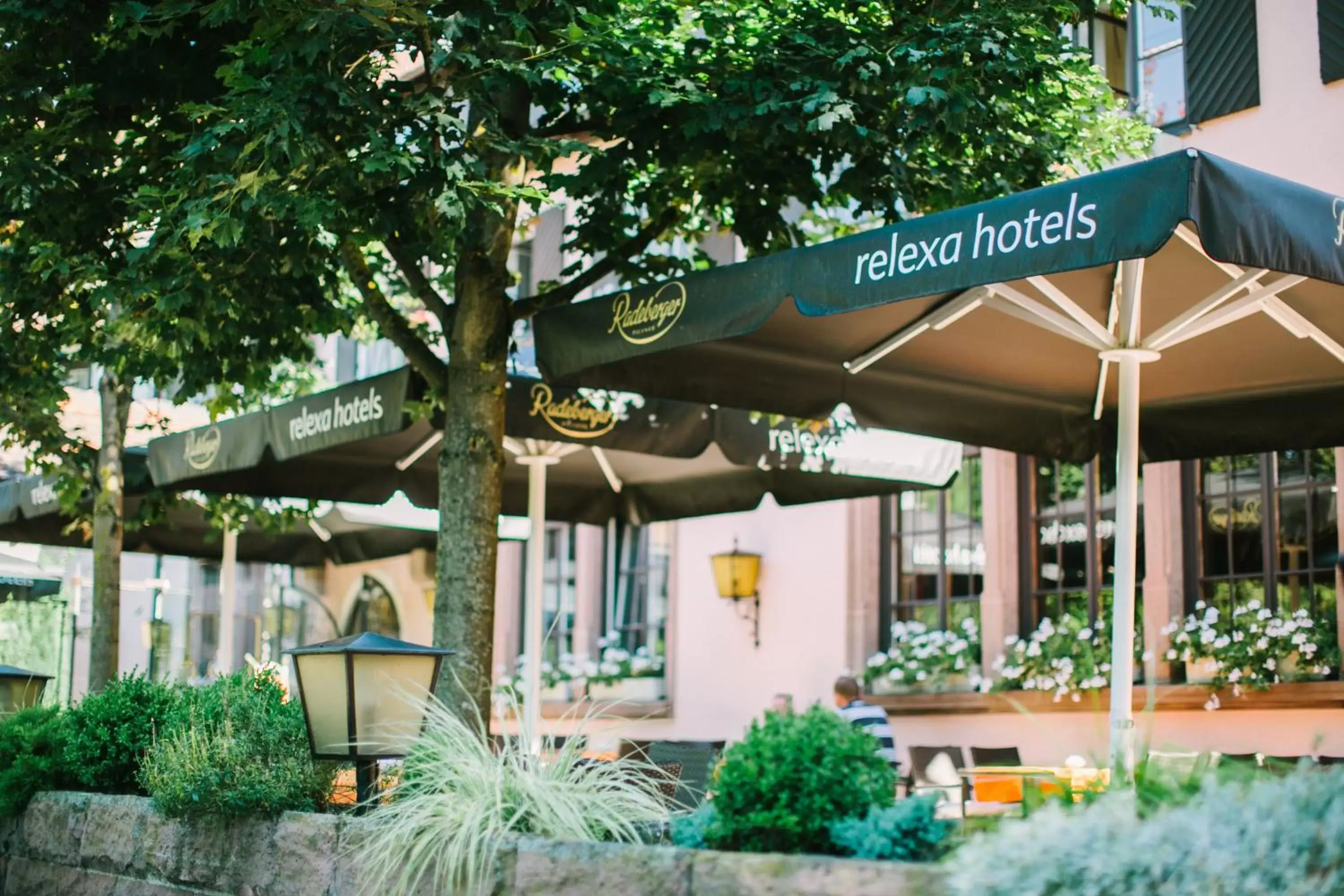 Balcony/Terrace, Property Building in relexa Waldhotel Schatten Stuttgart