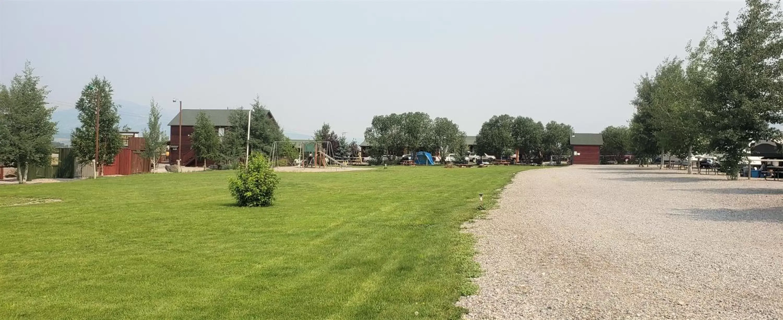 View (from property/room) in Wolf Den Log Cabin Motel and RV Park