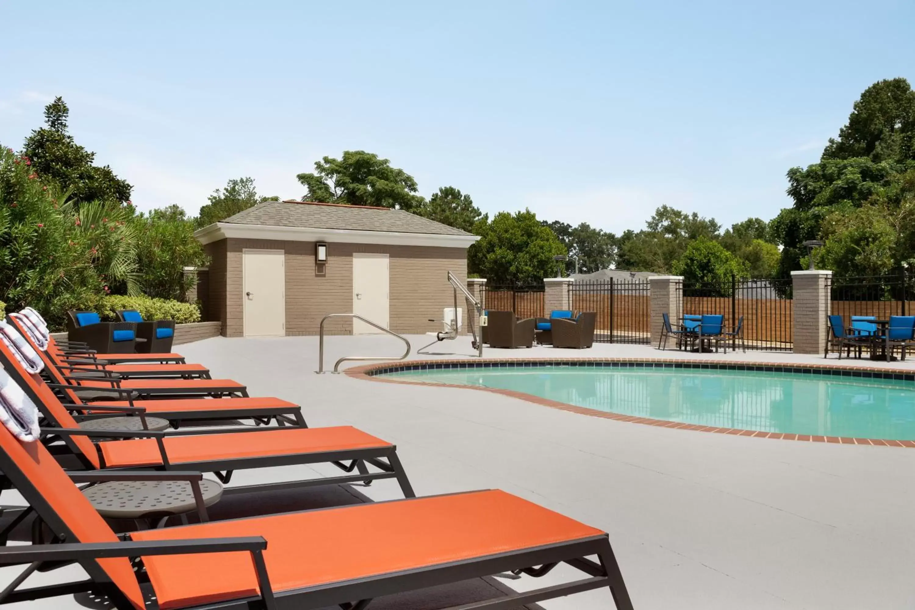 Swimming Pool in Holiday Inn Express Hotel & Suites Auburn - University Area, an IHG Hotel