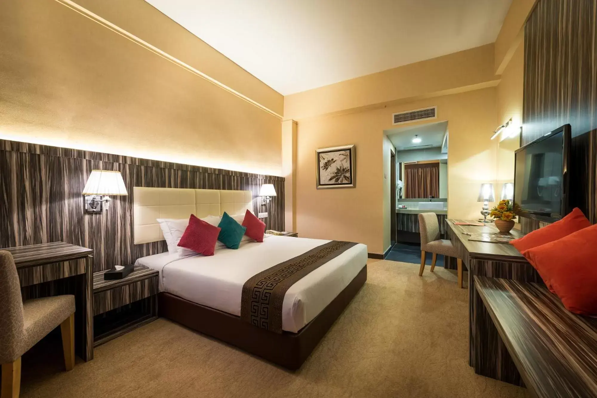 Bedroom, Bed in Hotel Sentral Melaka @ City Centre