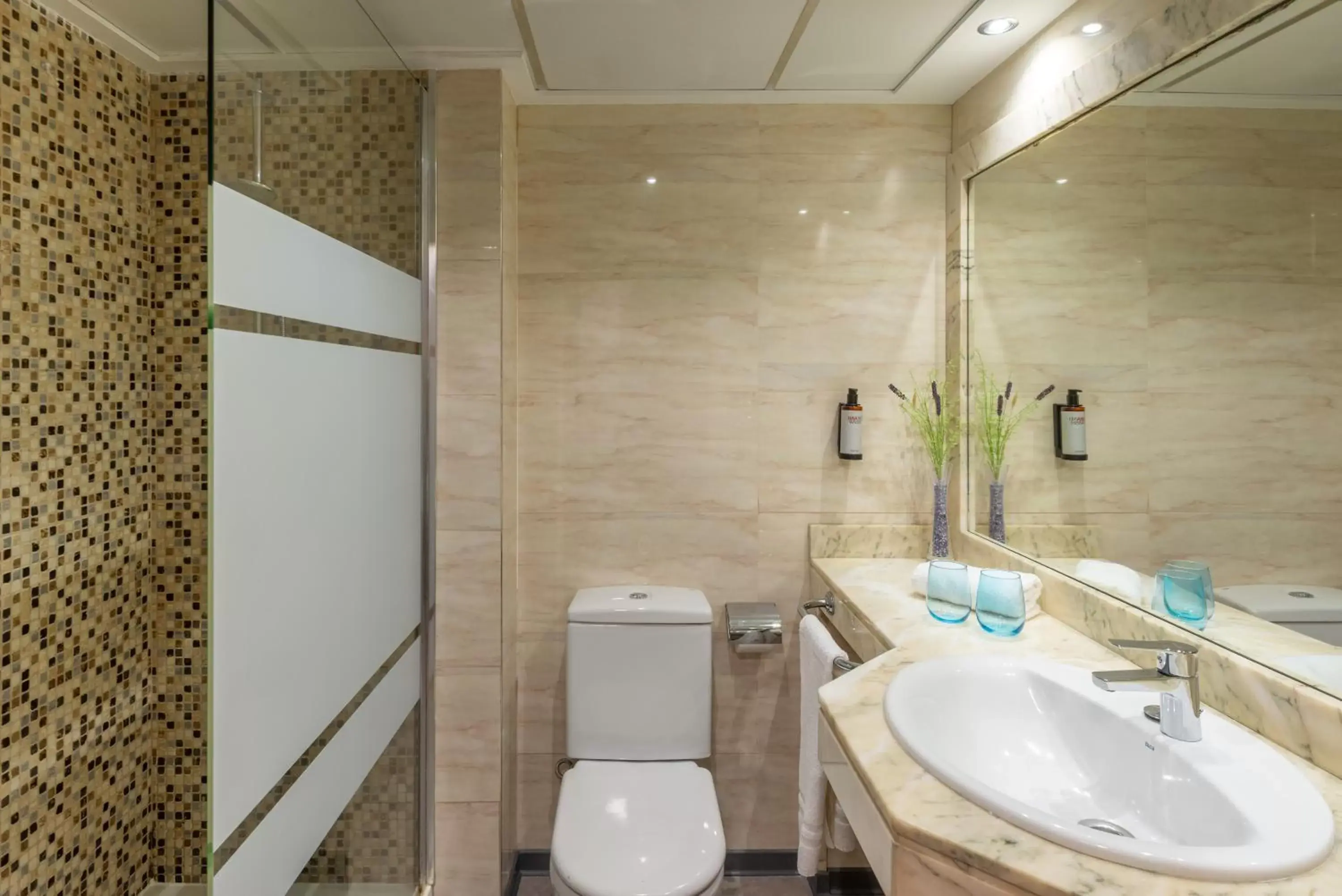 Shower, Bathroom in Hotel Elche Centro , affiliated by Melia