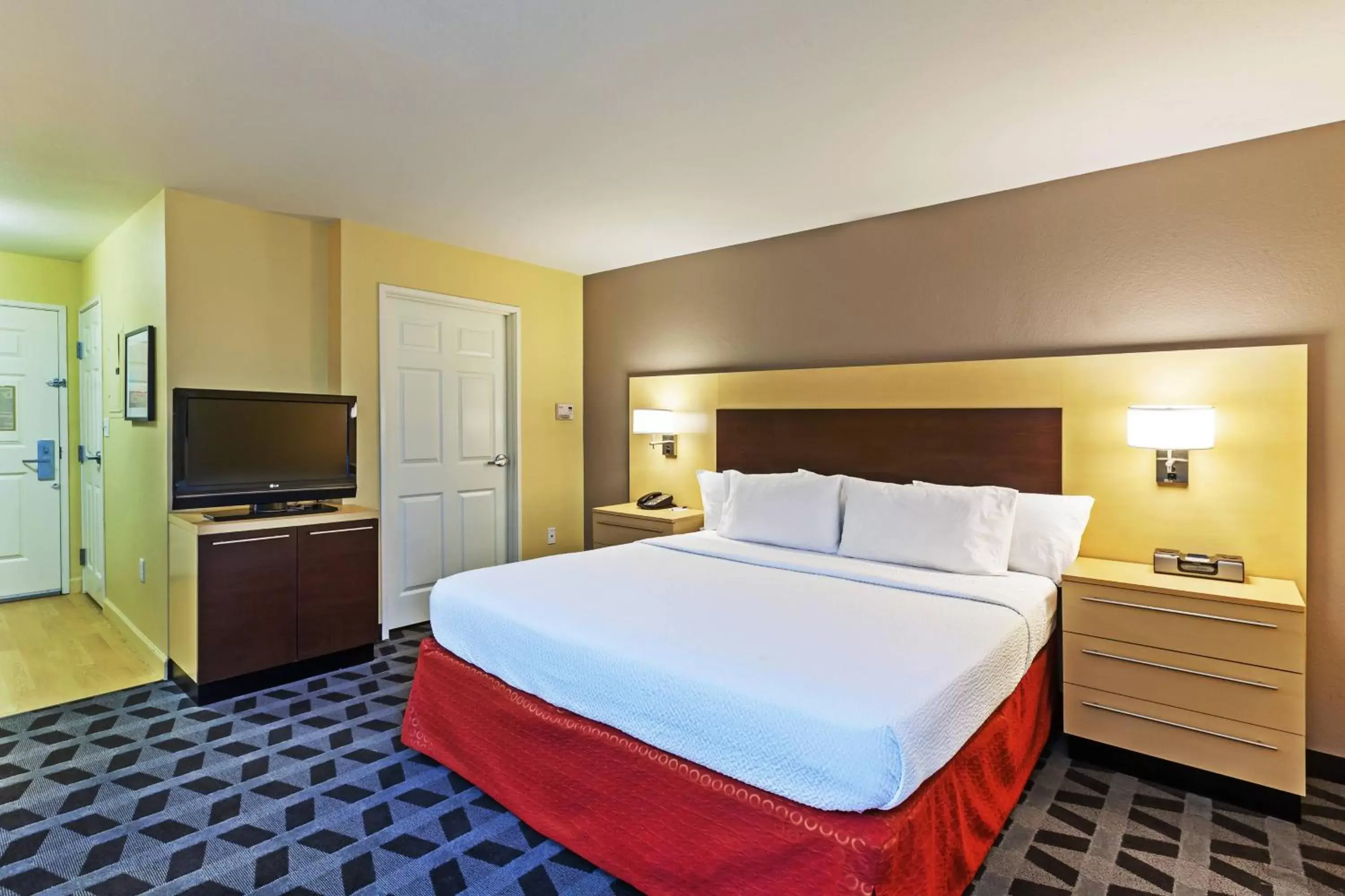 Bedroom, Bed in TownePlace Suites by Marriott Tulsa Broken Arrow