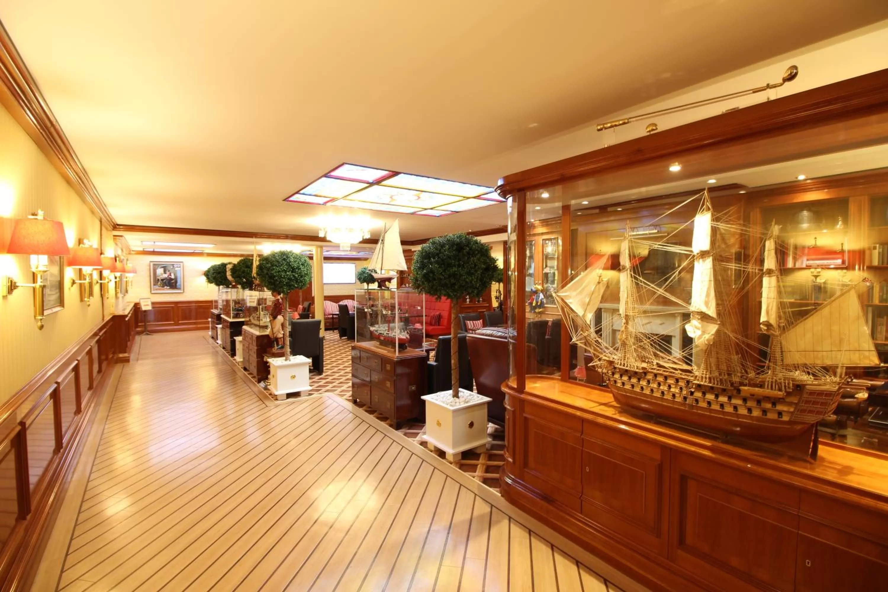 Communal lounge/ TV room in Hotel Strandperle