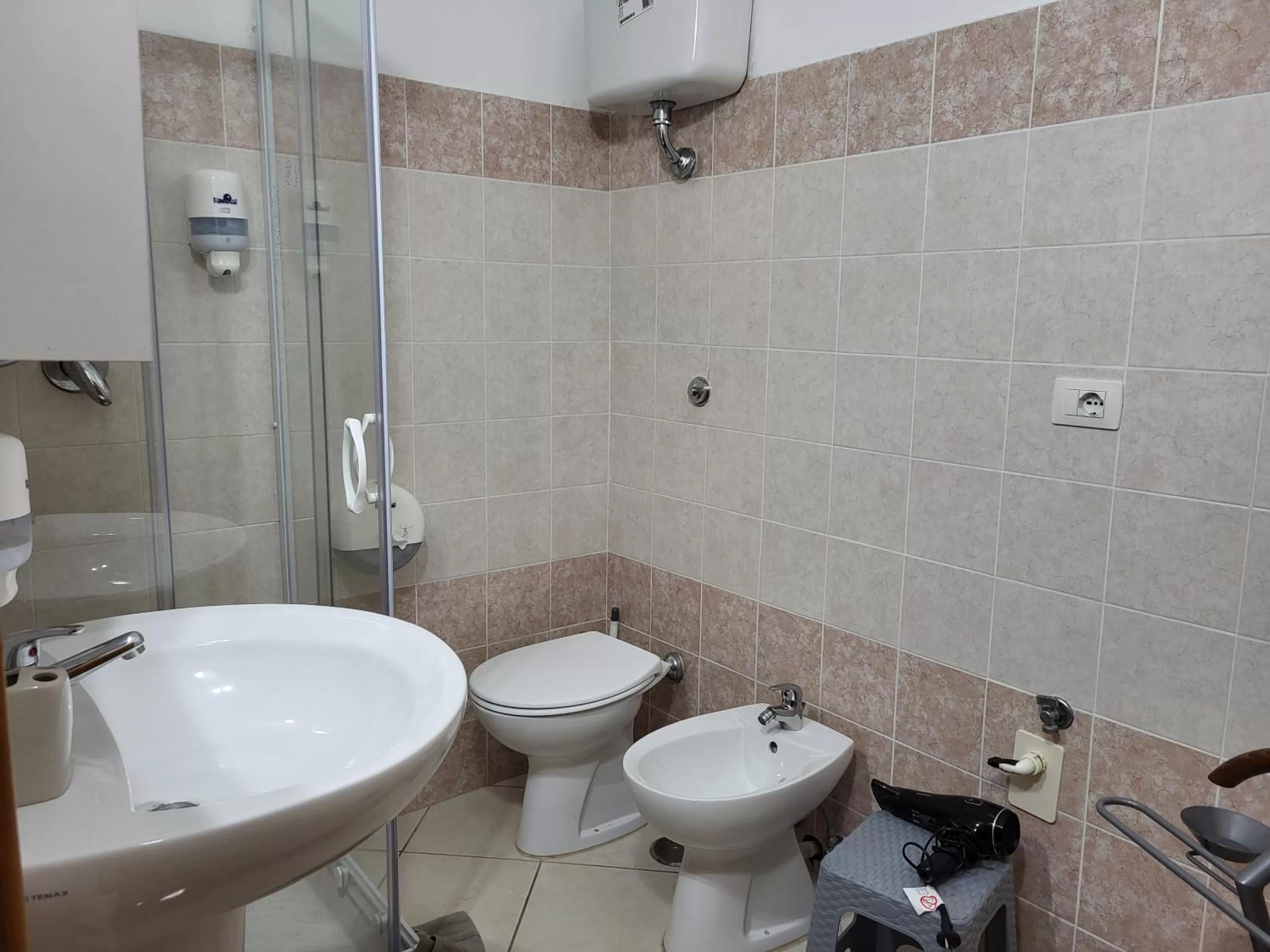 Bathroom in B&B Magna Grecia