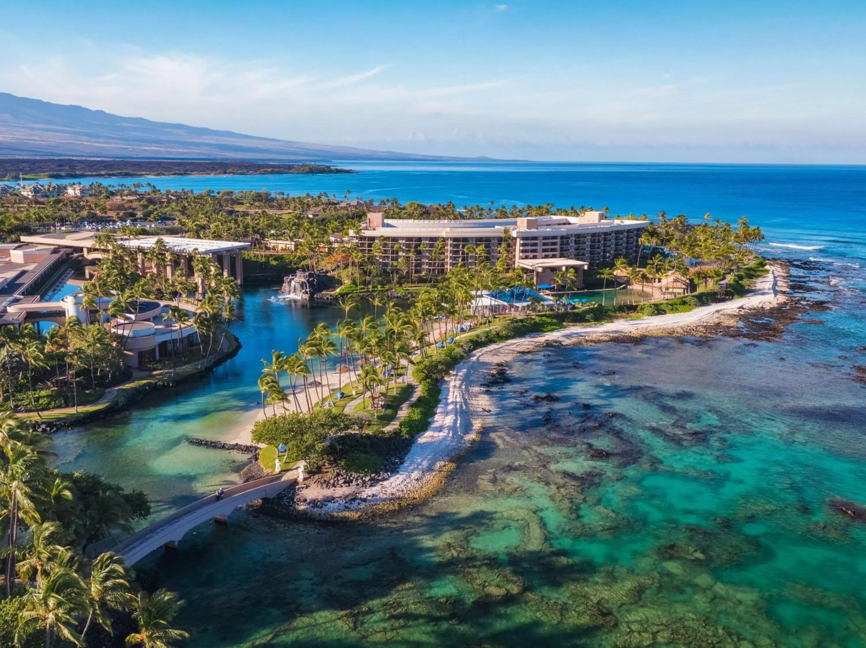 Property building, Bird's-eye View in Hilton Waikoloa Village