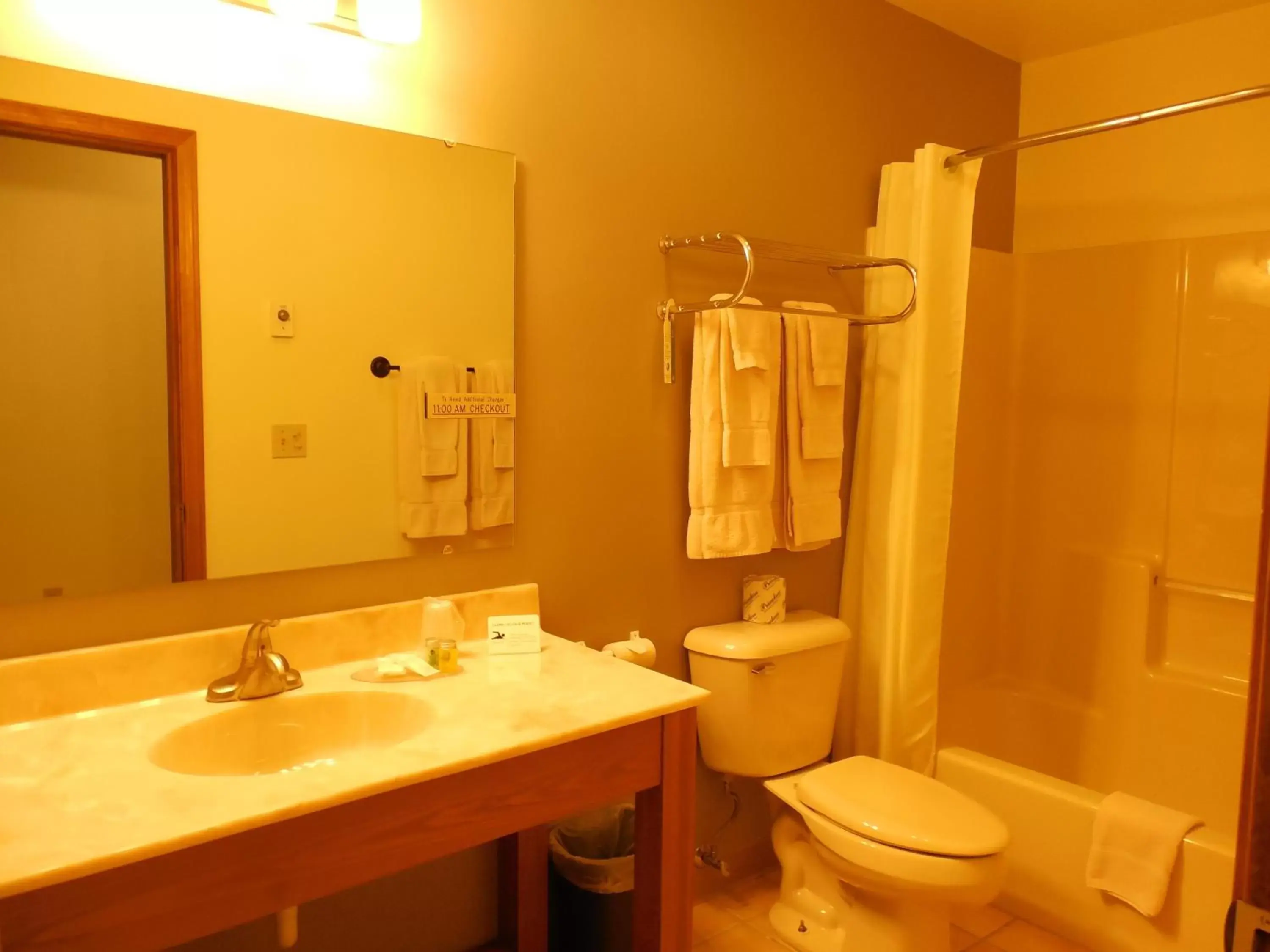 Bathroom in Ludington Pier House