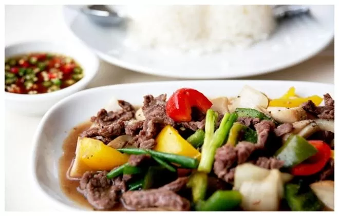 Lunch, Food in soi2inn