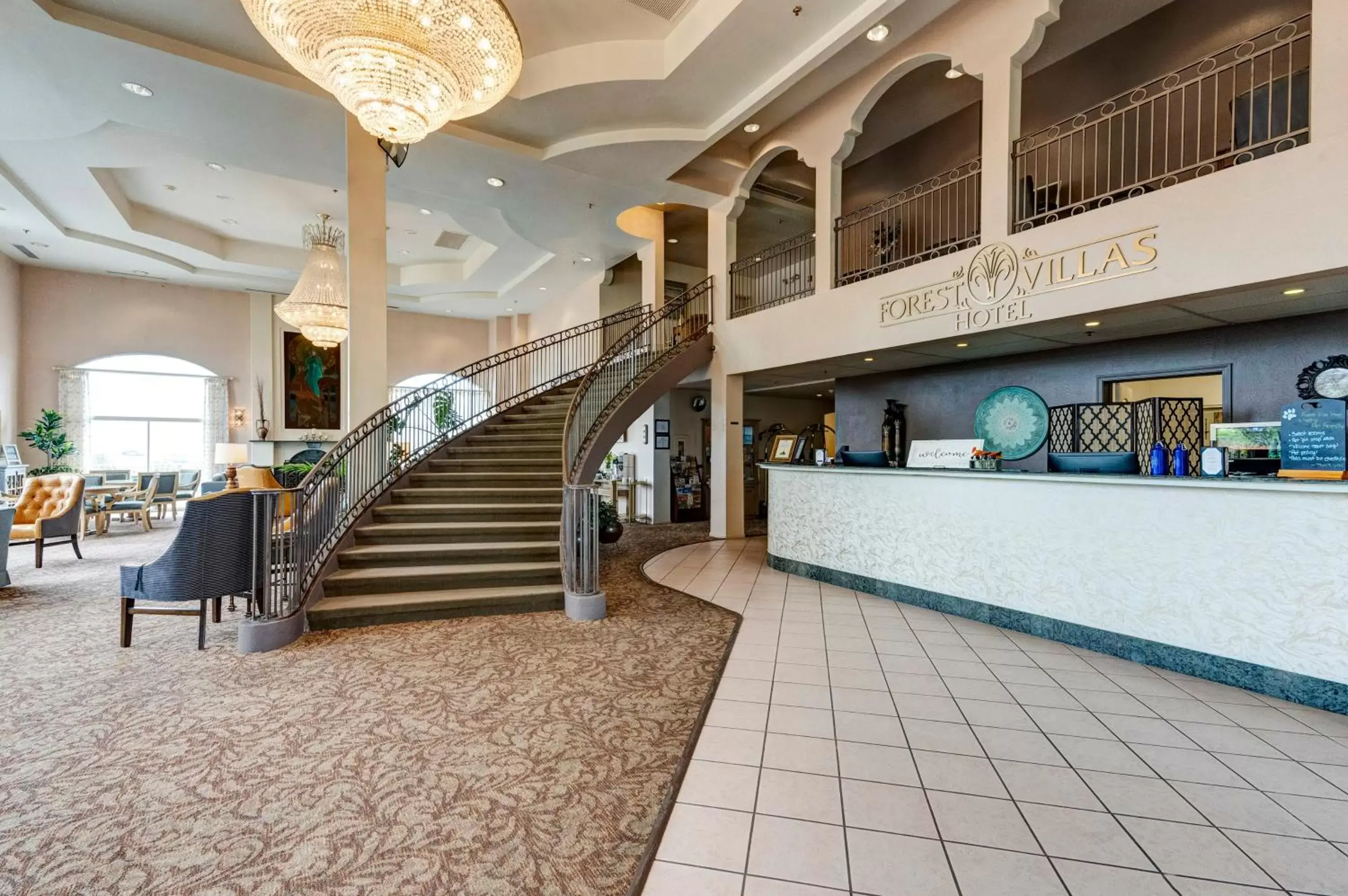 Lobby or reception in Forest Villas Hotel Lobby or reception in Forest Villas Hotel