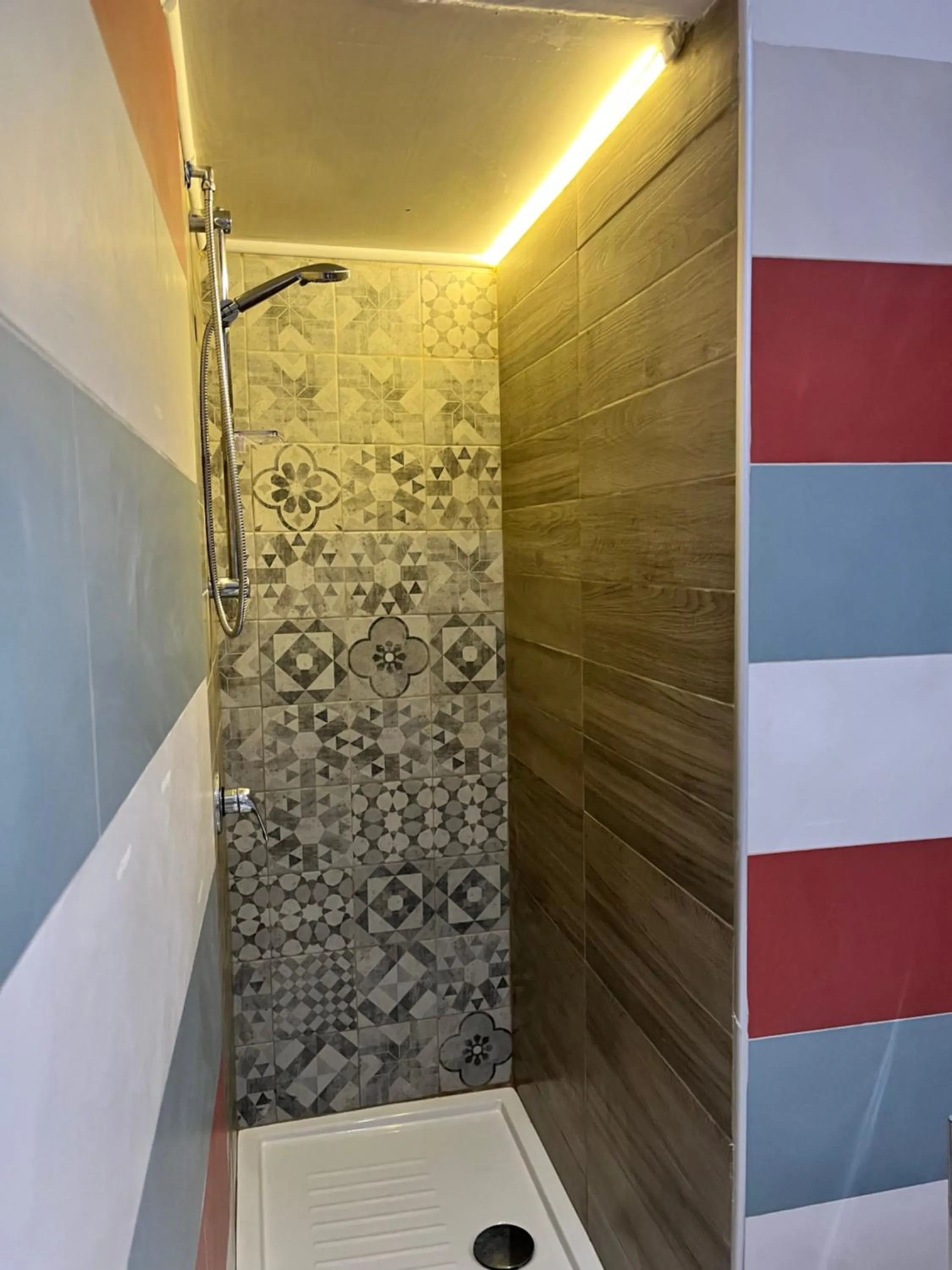 Shower in H Rooms boutique Hotel
