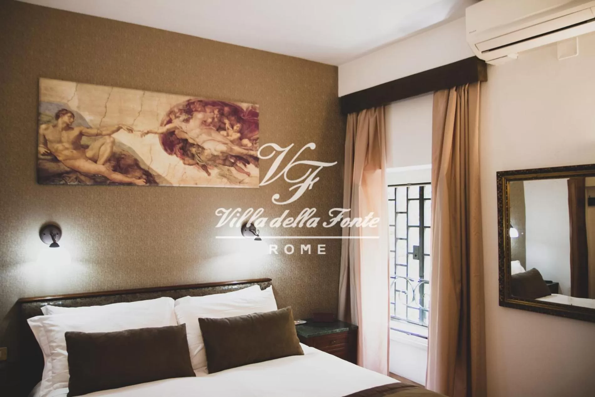 Bed in Villa della Fonte