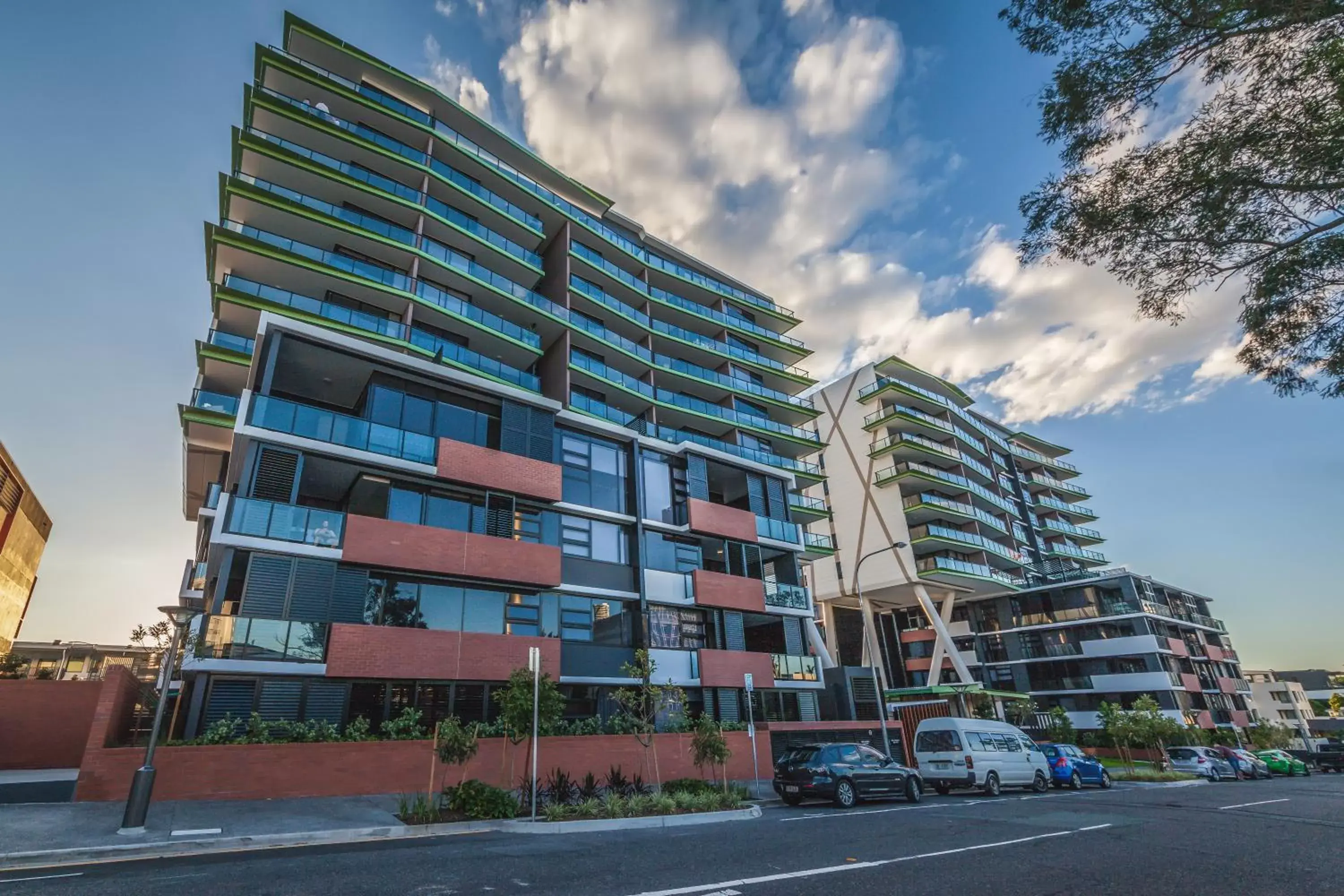 Property Building in Arena Apartments by CLLIX